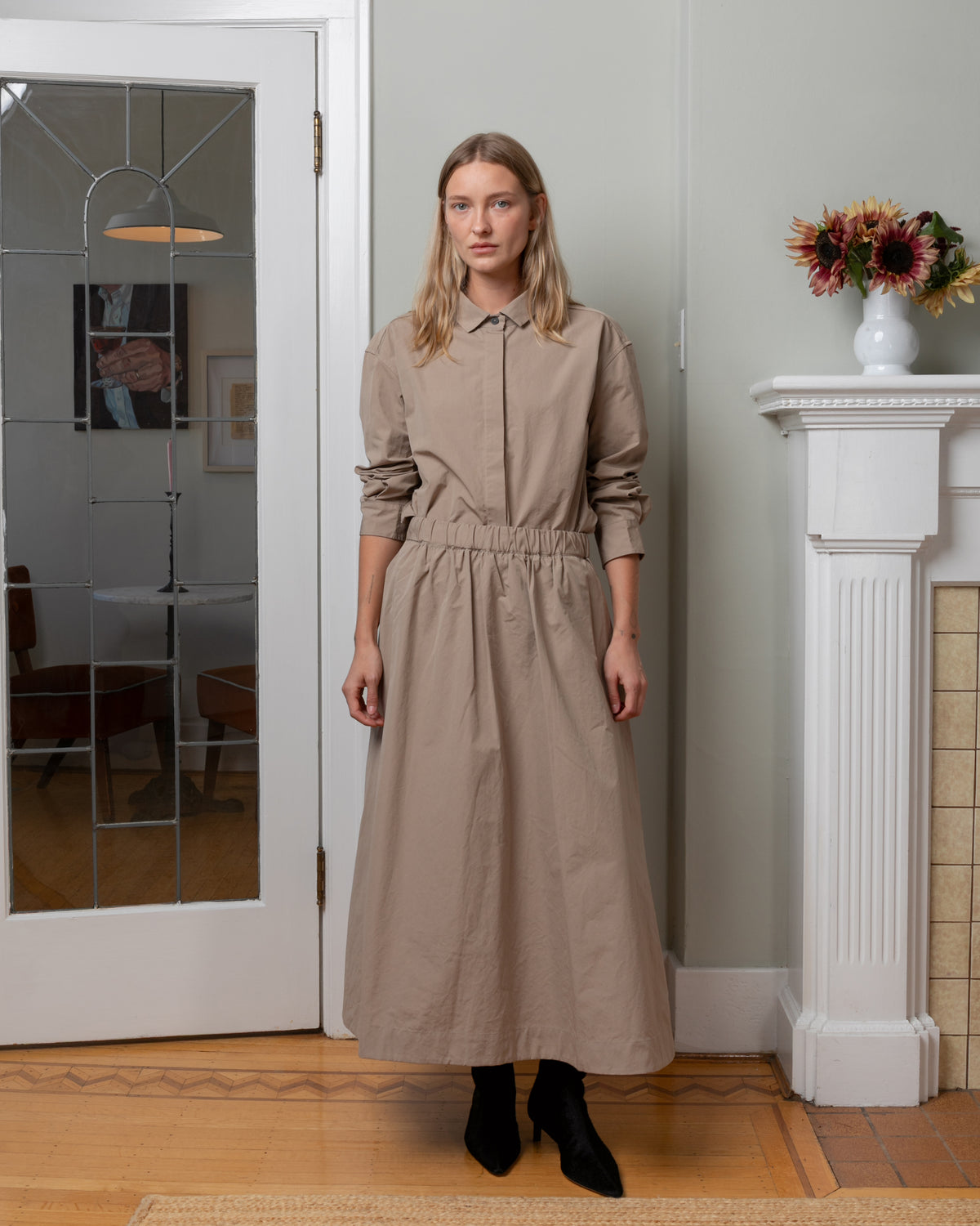 Bergfabel-Ivy Skirt - Camel-Skirts-Boboli-Vancouver-Canada
