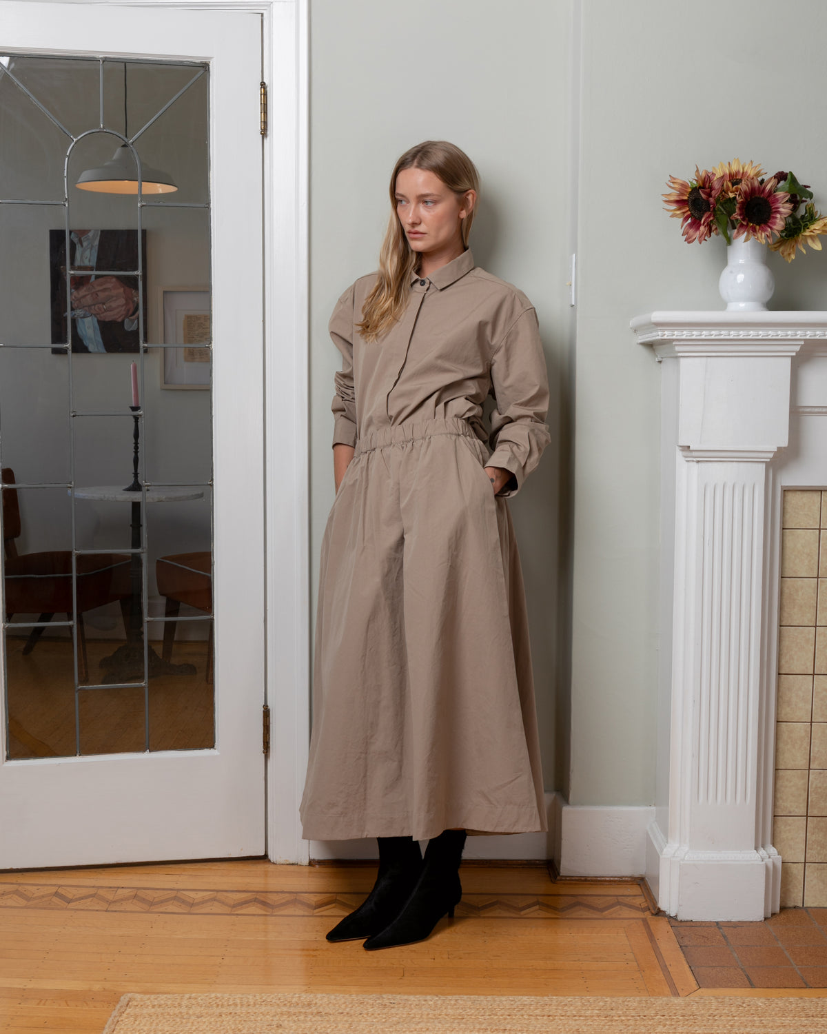 Bergfabel-Ivy Skirt - Camel-Skirts-Boboli-Vancouver-Canada