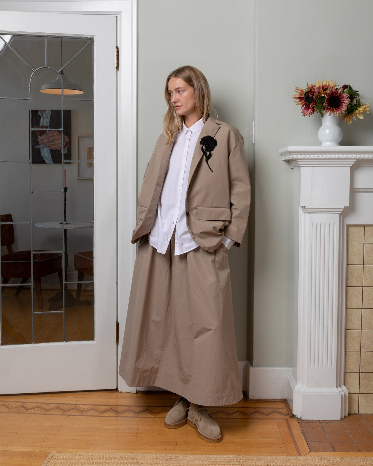 Bergfabel-Ivy Skirt - Camel-Skirts-Boboli-Vancouver-Canada