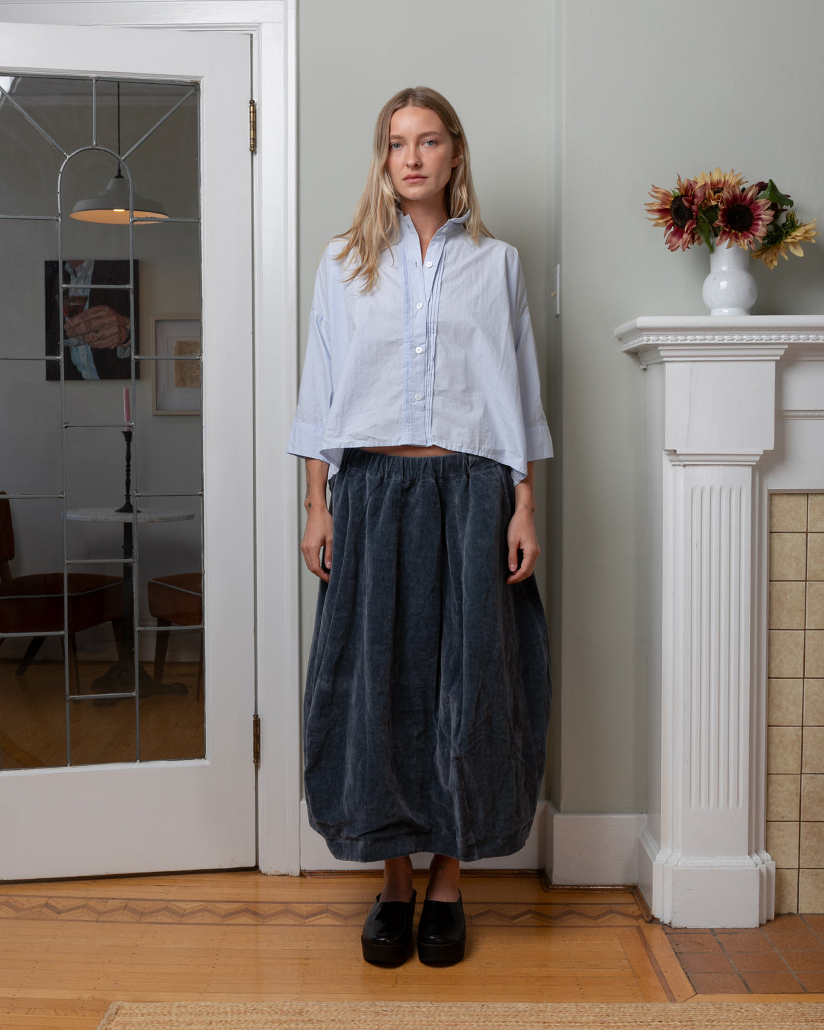 Bergfabel-Carla Skirt - Moon Blue-Skirts-Boboli-Vancouver-Canada
