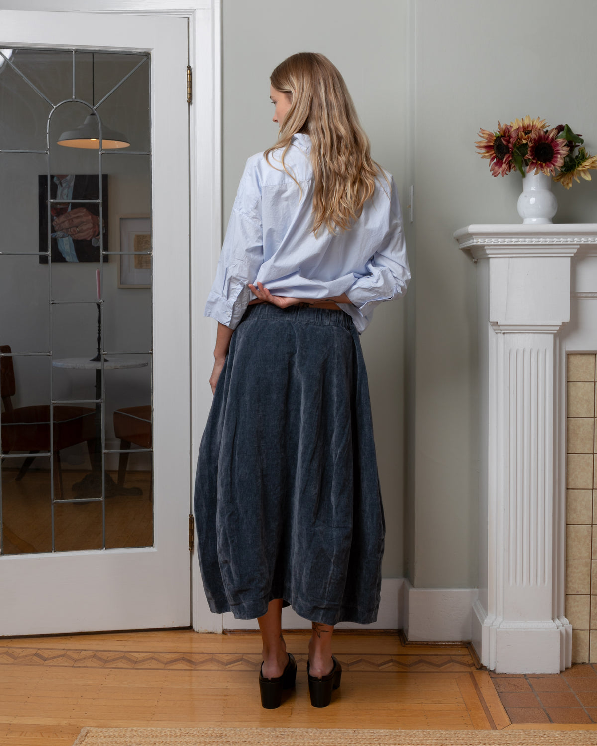 Bergfabel-Carla Skirt - Moon Blue-Skirts-Boboli-Vancouver-Canada