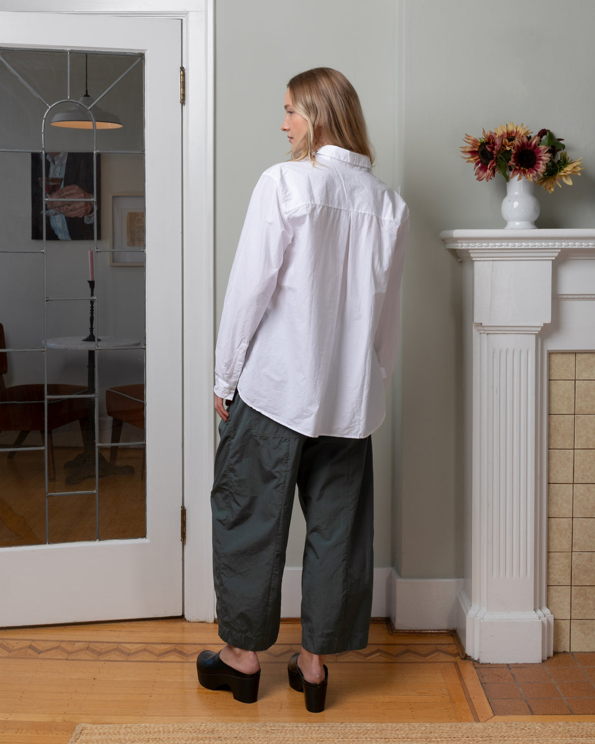 Bergfabel-Loose Tyrol Shirt - White-Shirts-Boboli-Vancouver-Canada