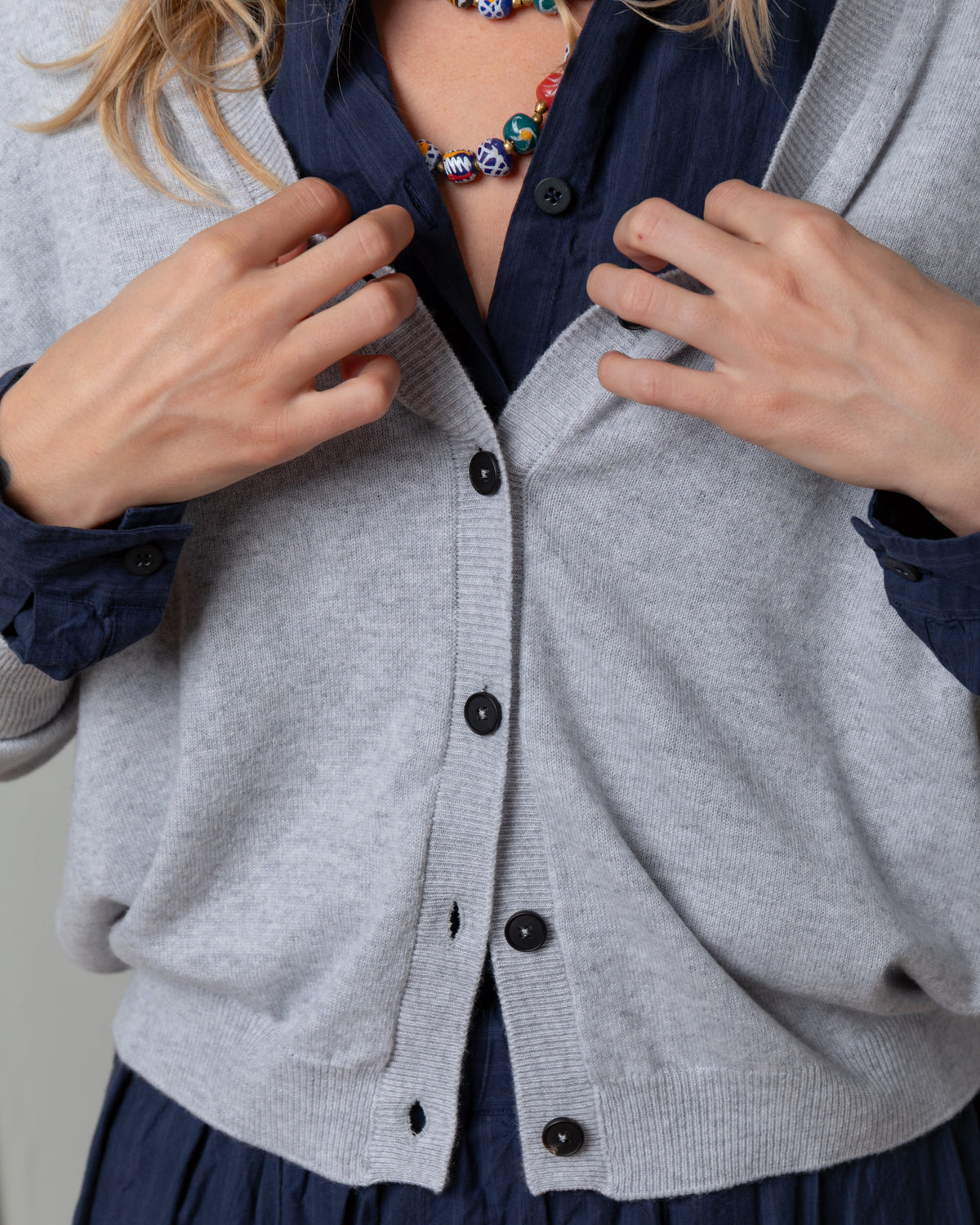 Bergfabel-Cory Cardigan - Fog-Cardigans-Boboli-Vancouver-Canada