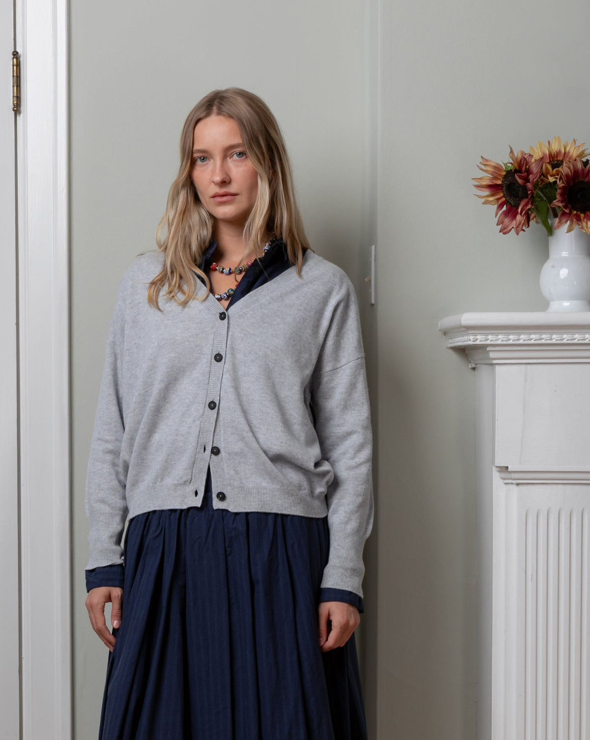 Bergfabel-Cory Cardigan - Fog-Cardigans-Boboli-Vancouver-Canada
