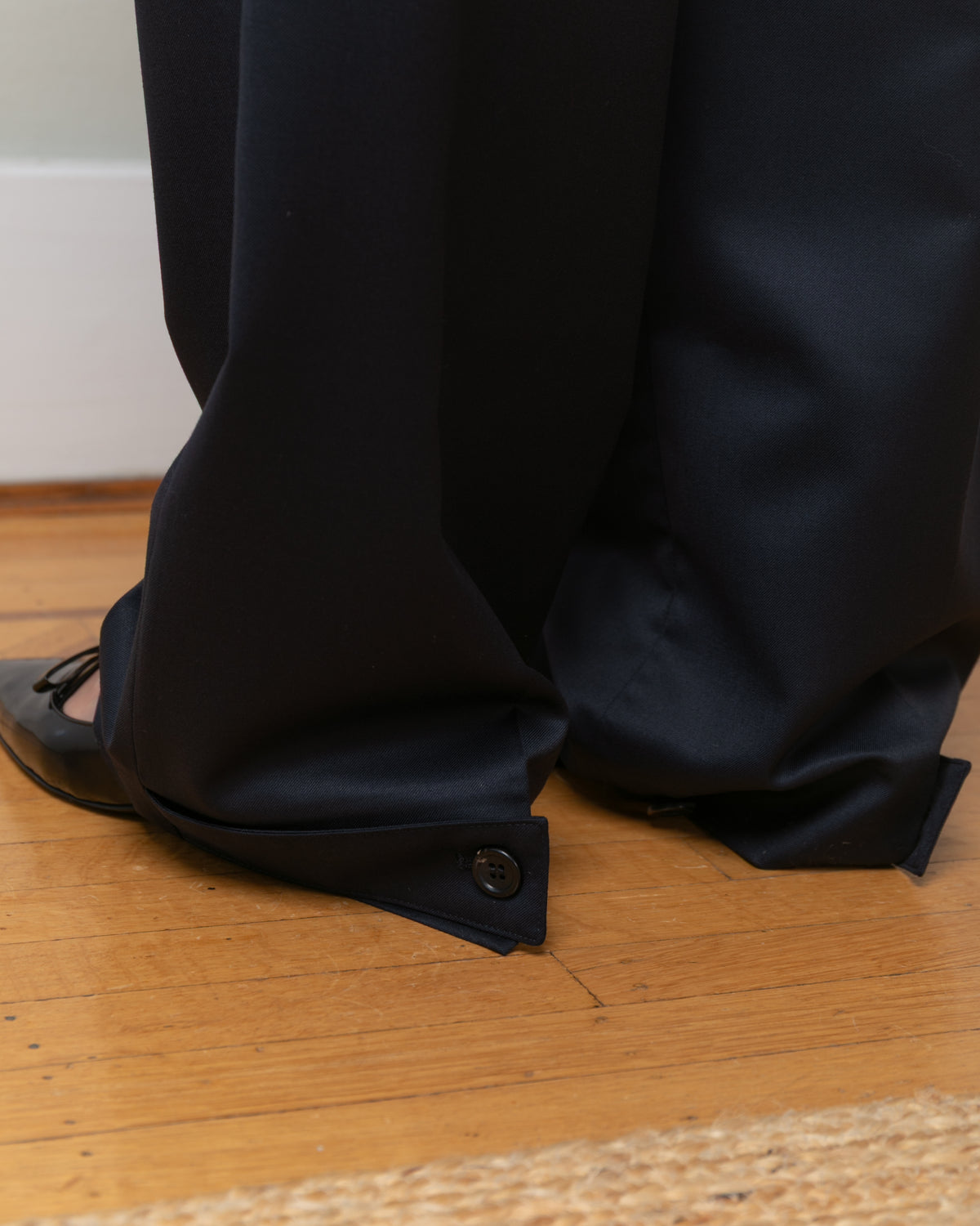 Bare-Versatile Wide Pants Unisex - Navy-Pants-Boboli-Vancouver-Canada