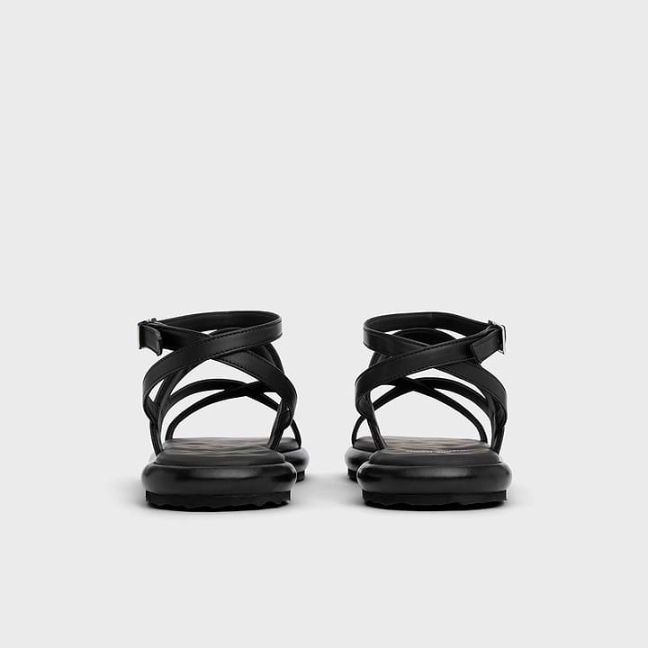 Pierre Hardy-Alpha Sandal - Black-Shoes-Boboli-Vancouver-Canada