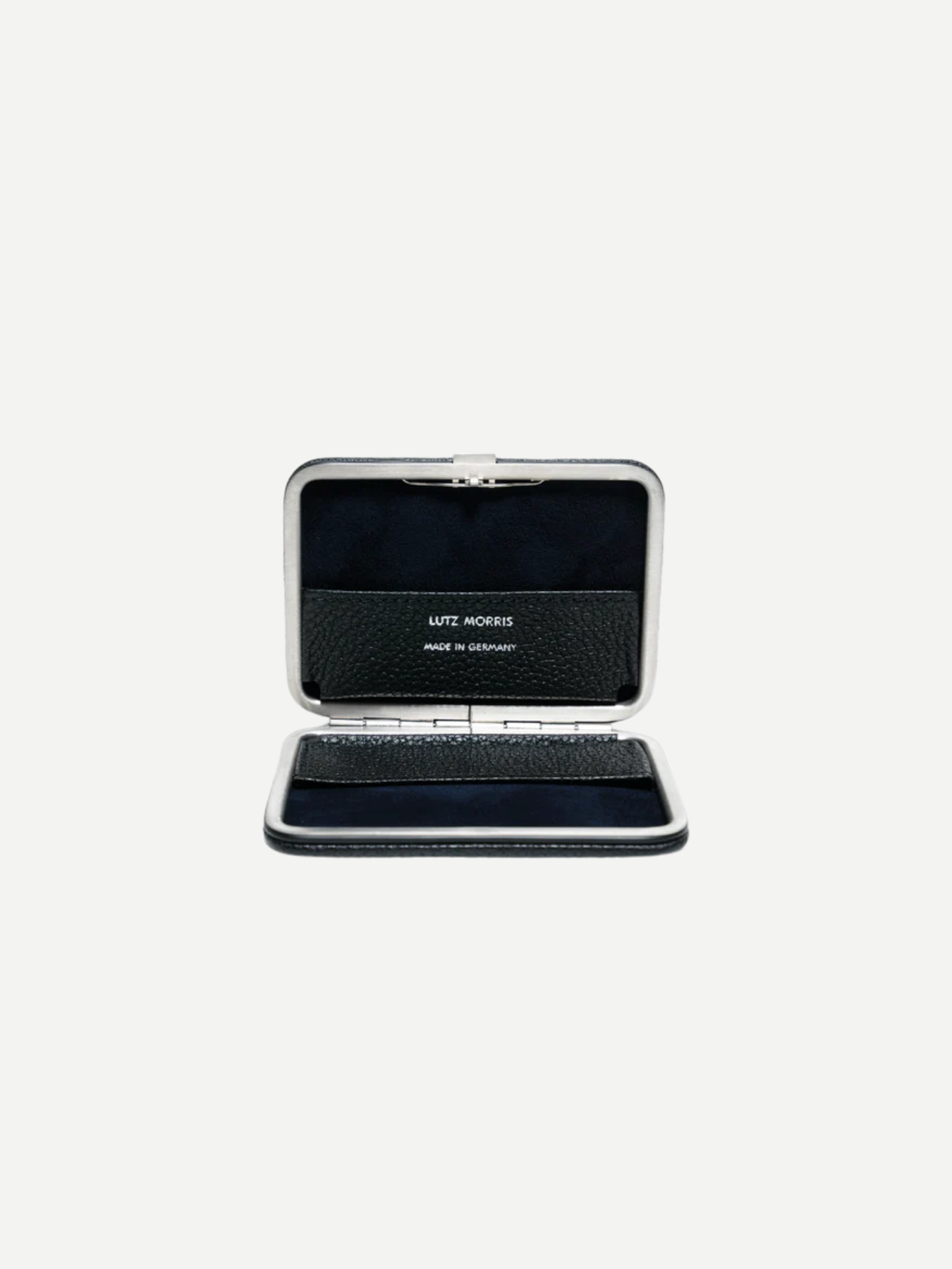 Lutz Morris-Nolan Cardholder - Black/Silver-Bags-Boboli-Vancouver-Canada