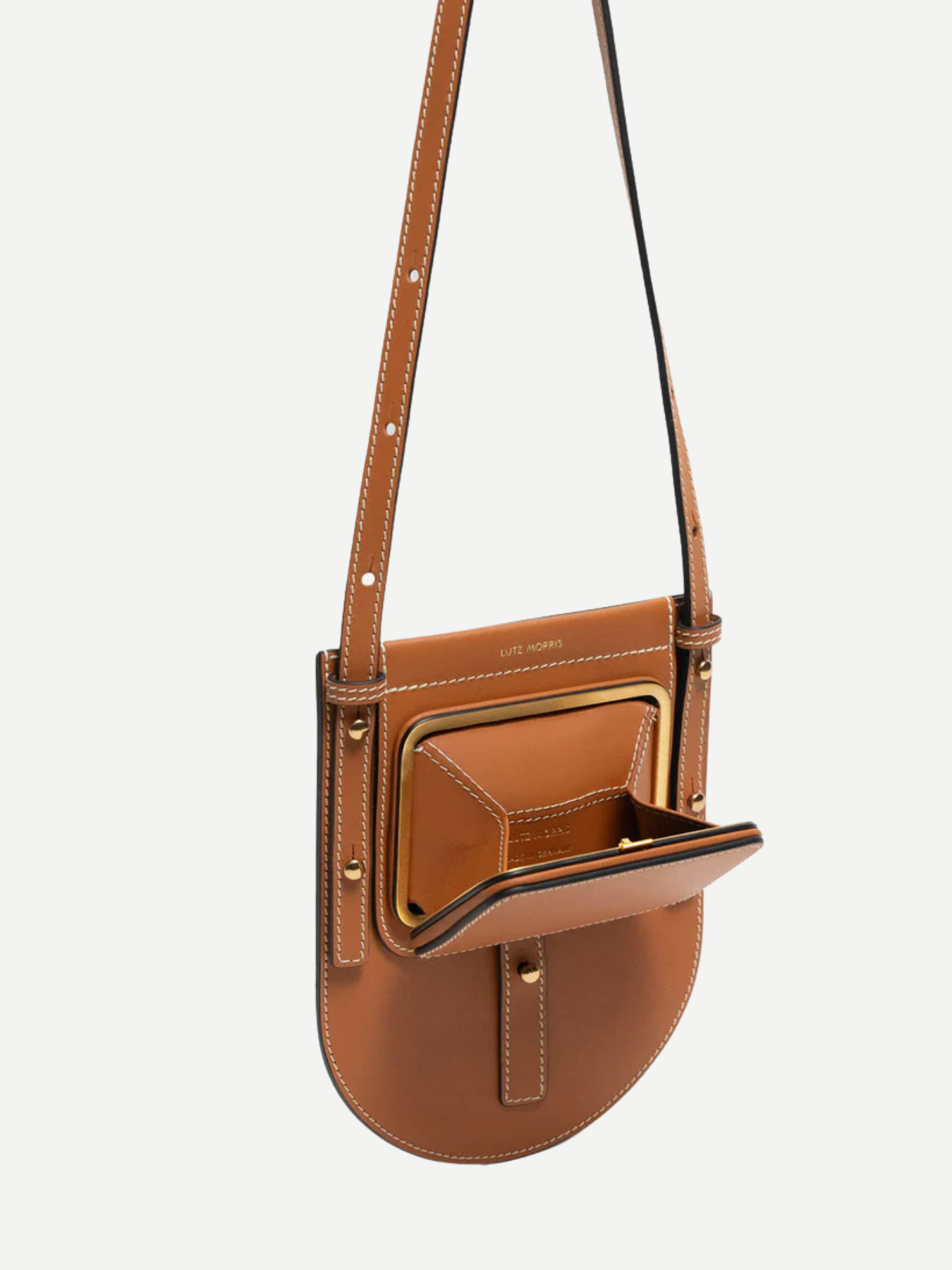 Lutz Morris-Porter Cross Body Phone Bag - Tan Monty-Bags-Boboli-Vancouver-Canada