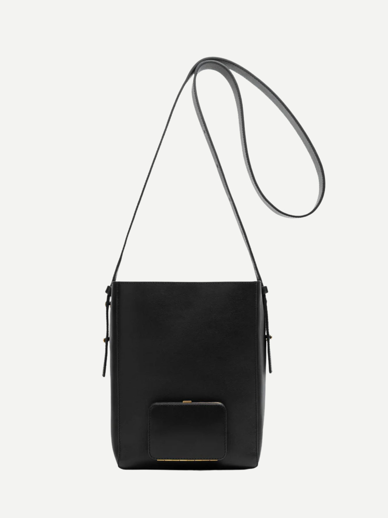 Lutz Morris-Parker M Long Strap Cross Body Bag - Black Cooper-Bags-Boboli-Vancouver-Canada