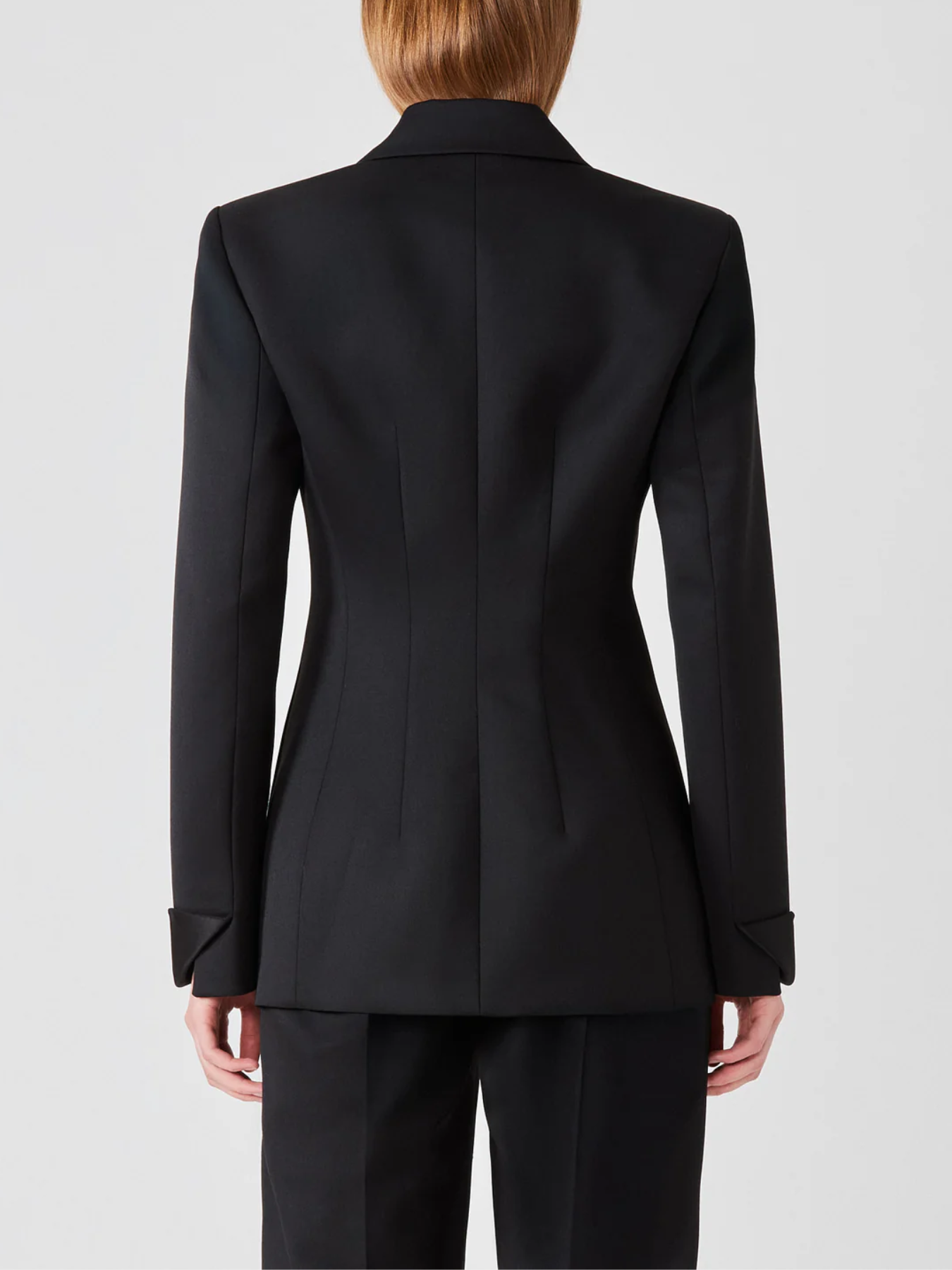 Sa Su Phi-Tuxedo D.B. Blazer - Black-Blazers-Boboli-Vancouver-Canada