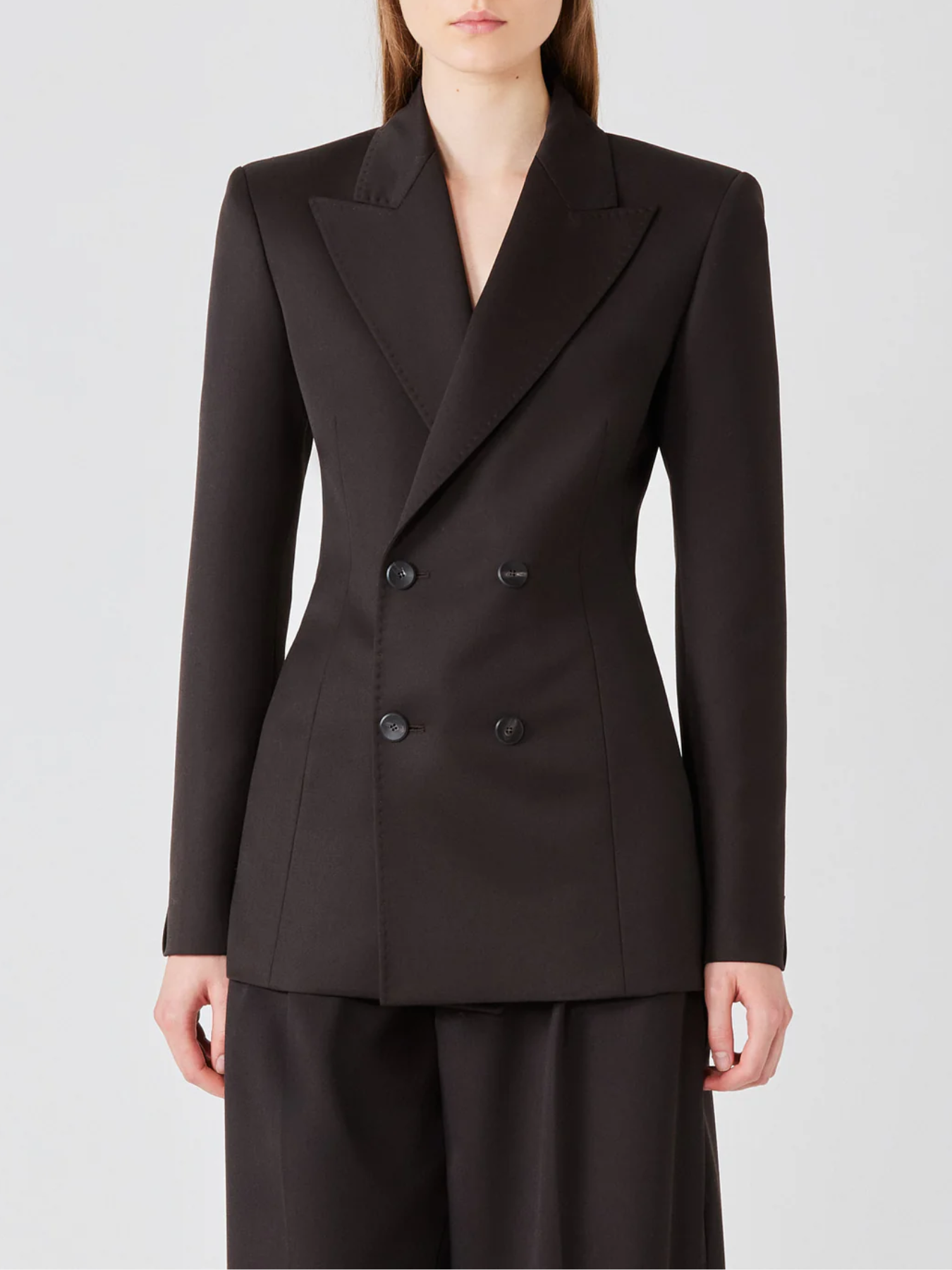 Sa Su Phi-Tuxedo D.B. Blazer - Brown-Blazers-Boboli-Vancouver-Canada