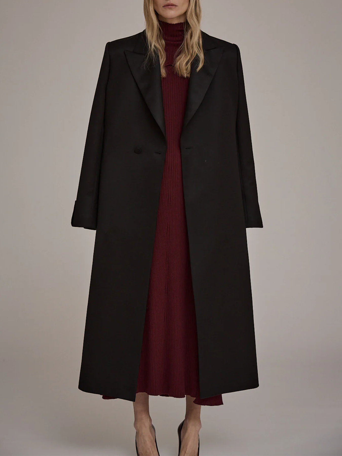 Sa Su Phi-Benni Coat - Black-Coats-Boboli-Vancouver-Canada