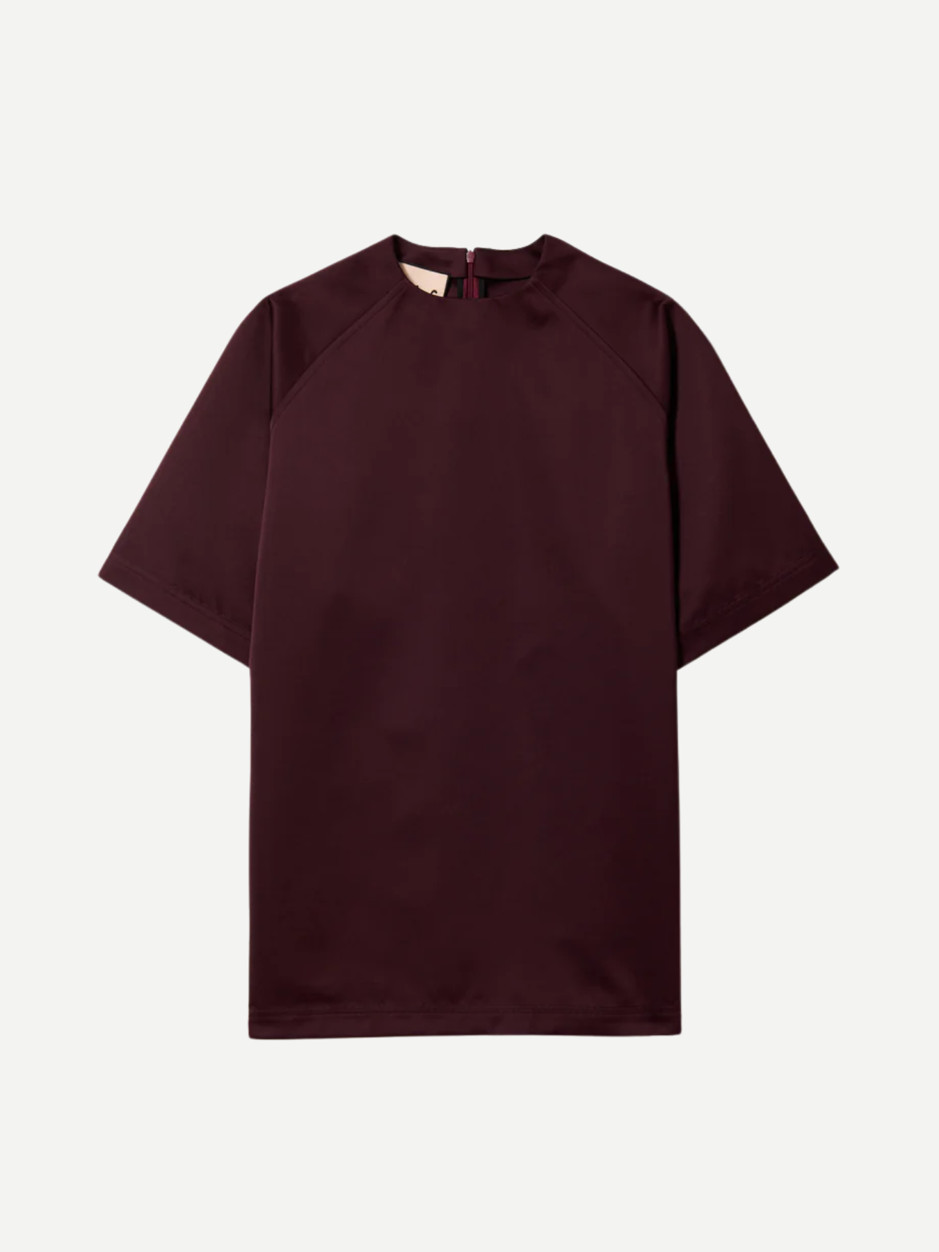 Plan C-Shirt in Duchesse - Burgundy-Shirts-Boboli-Vancouver-Canada