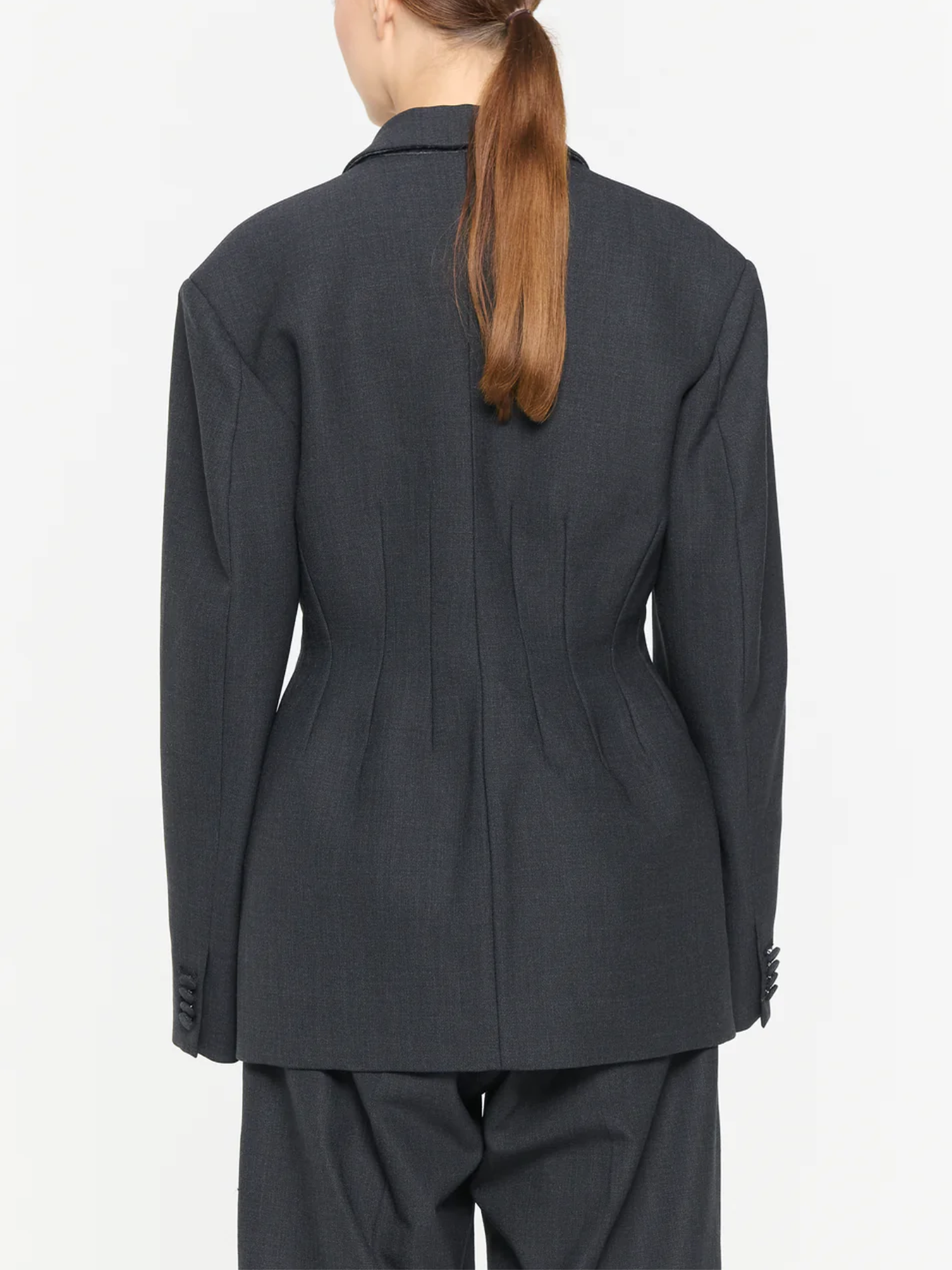 Plan C-D.B. Blazer - Anthracite Melange-Blazers-Boboli-Vancouver-Canada