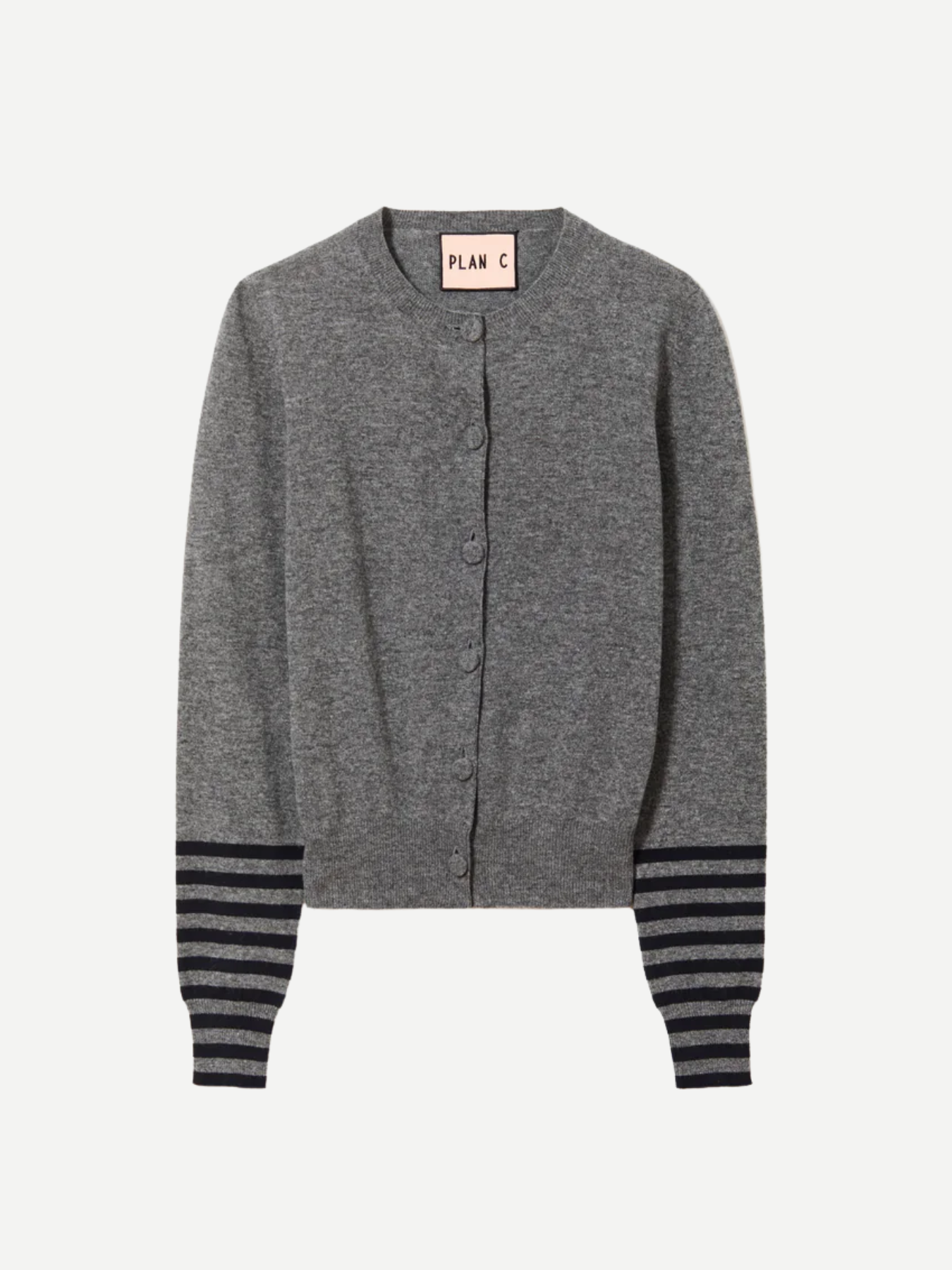 Plan C-Cardigan - Blue Grey-Cardigans-Boboli-Vancouver-Canada