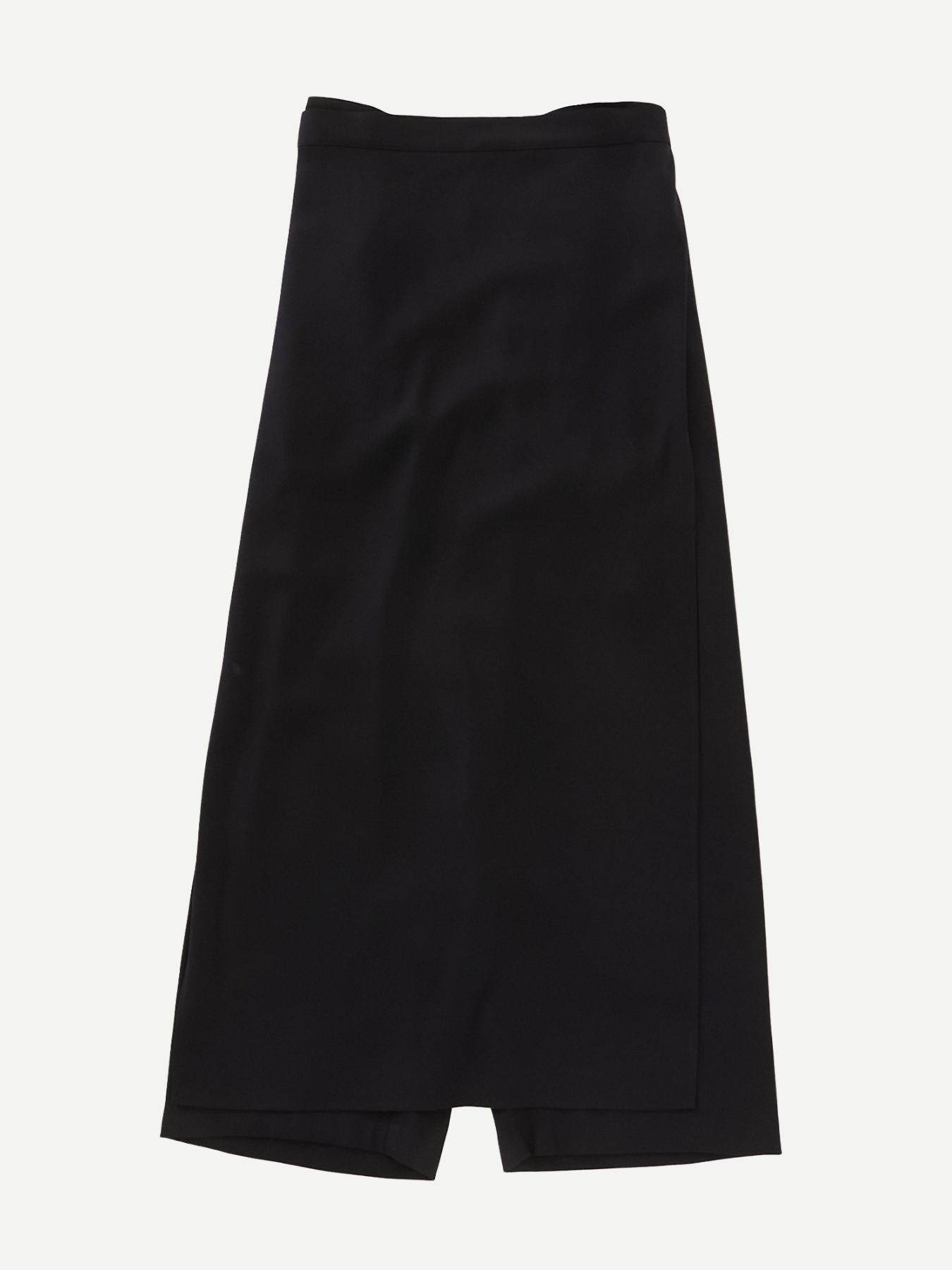 Blue Blue Japan-Stretch Dry Twill Wide Wrap Pants - Dark Navy-Pants-Boboli-Vancouver-Canada