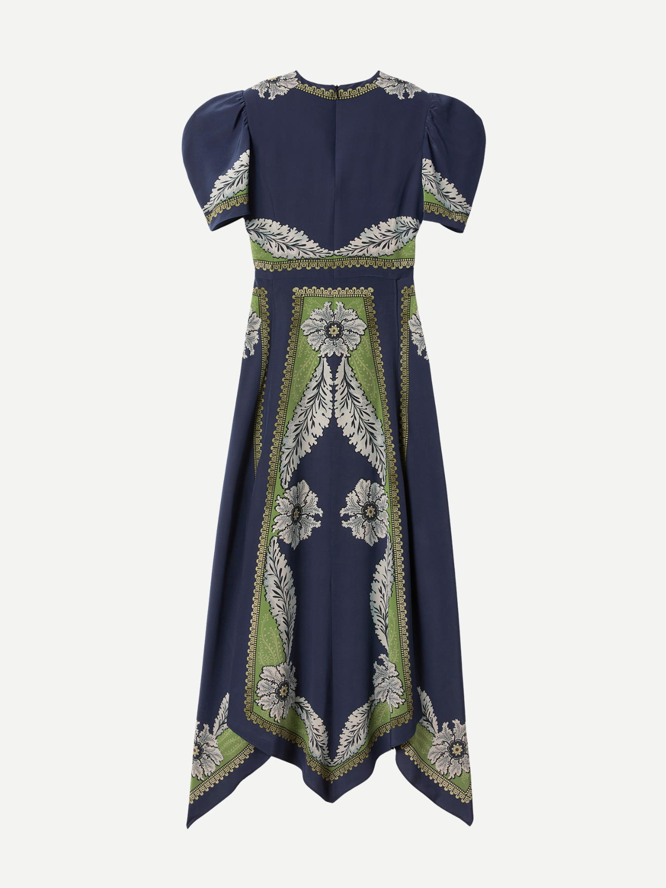 La DoubleJ-Cherie Scarf Dress Placee - Navy-Dresses-Boboli-Vancouver-Canada