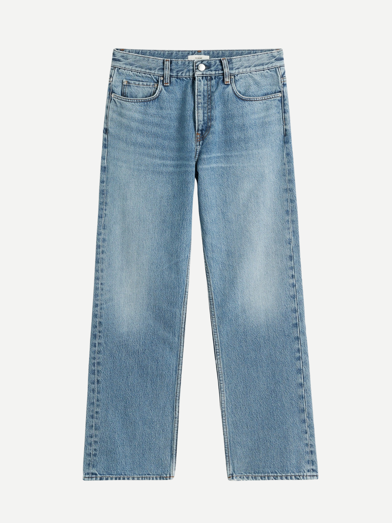 Totême-Low Straight Denim - True Vintage-Pants-Boboli-Vancouver-Canada