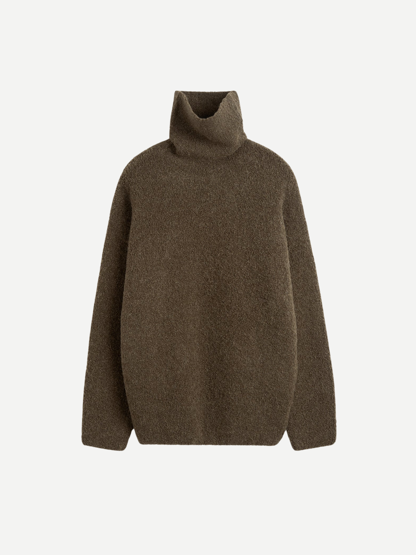 Totême-Boucle Turtleneck - Pepper-Tops-Boboli-Vancouver-Canada