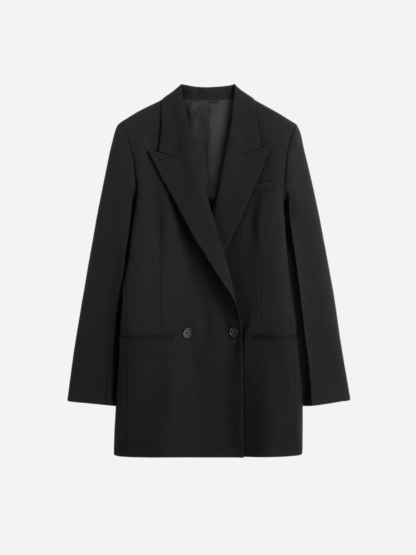 Totême-Shield Blazer - Black-Blazers-Boboli-Vancouver-Canada