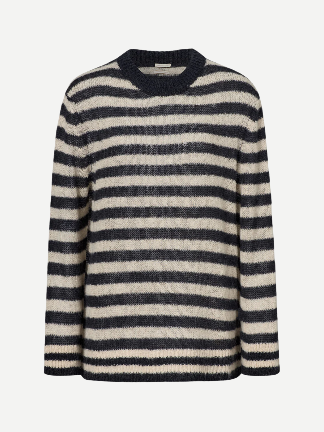 Massimo Alba-Miley Round Neck Sweater - Black-Sweaters-Boboli-Vancouver-Canada