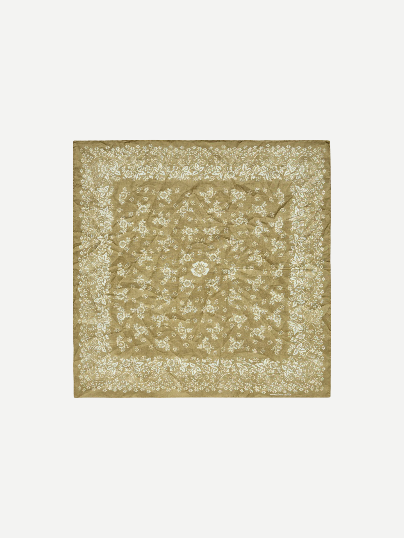 Massimo Alba-Pocket Handkerchief - The Verde-Accessories-Boboli-Vancouver-Canada
