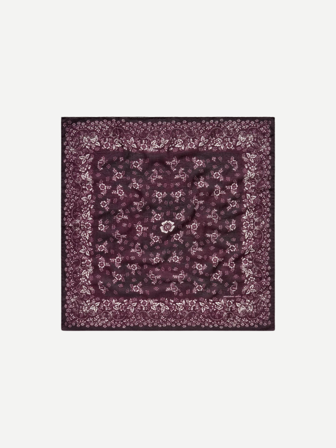 Massimo Alba-Bandana - Black Bean-Accessories-Boboli-Vancouver-Canada