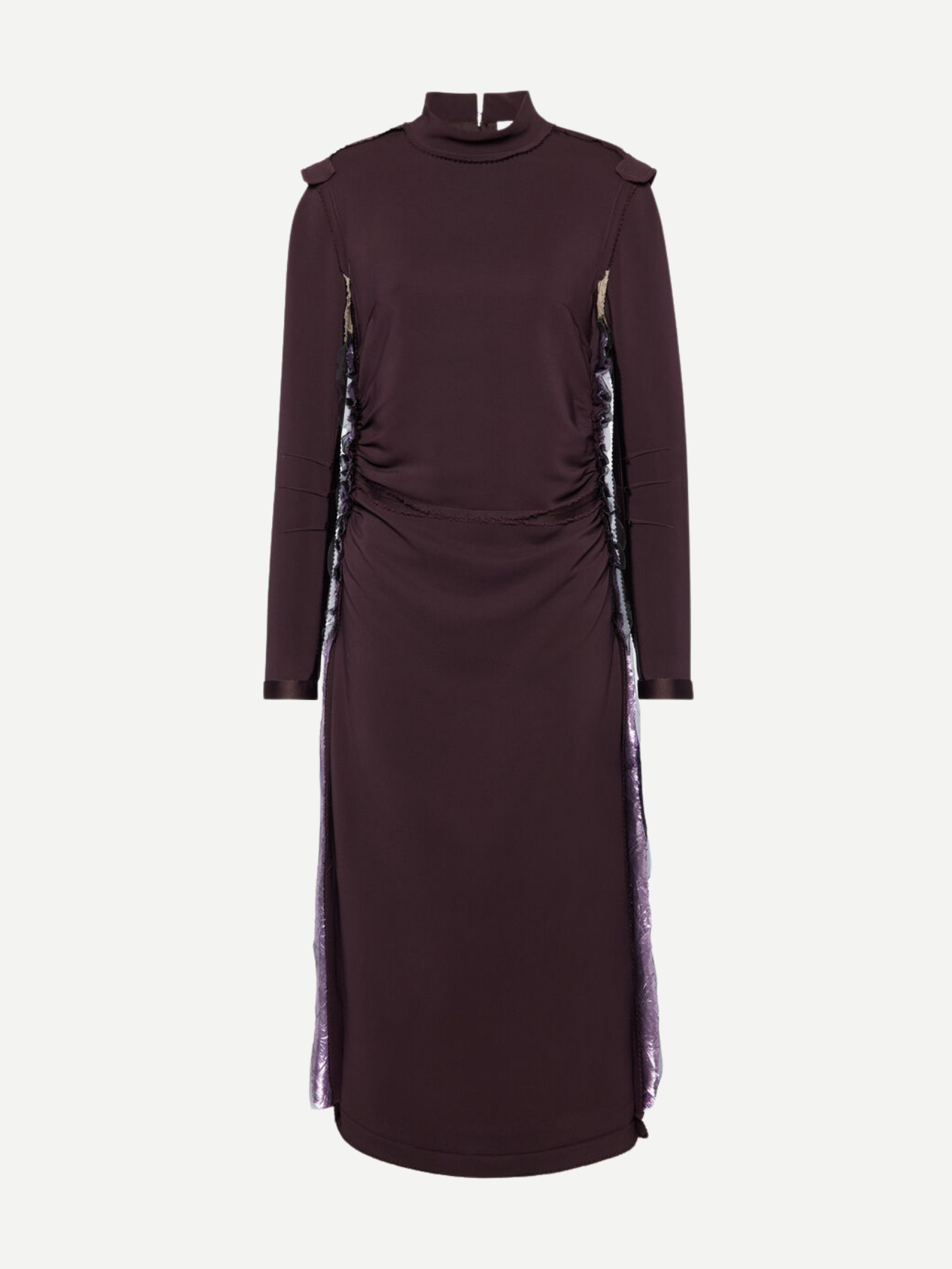 Maison Margiela-Midi Dress - Bordeaux-Dresses-Boboli-Vancouver-Canada