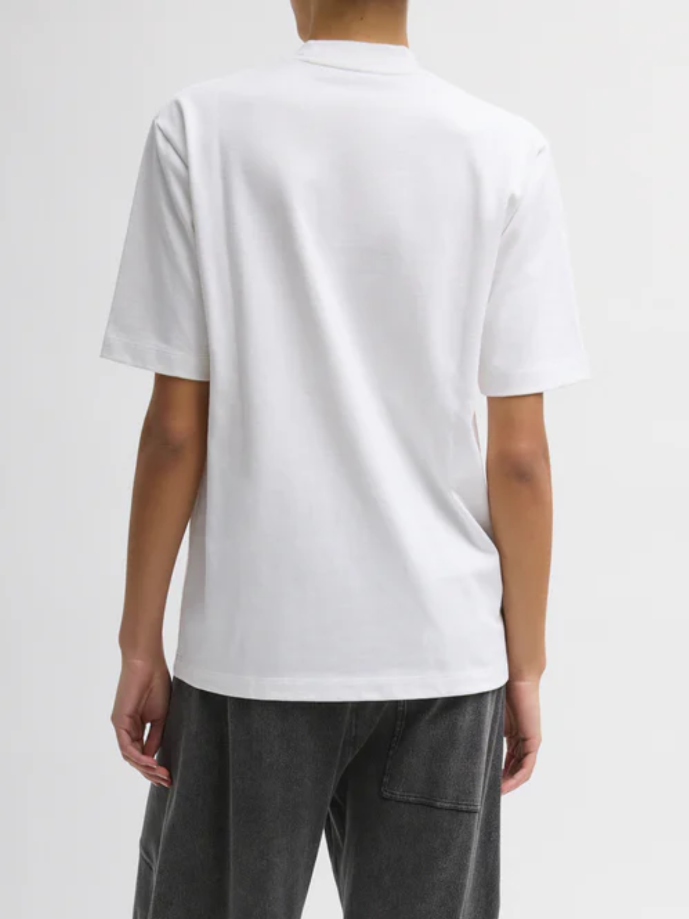 Tibi-Trompe Loeil Printed T-Shirt - White/Multi-Shirts-Boboli-Vancouver-Canada