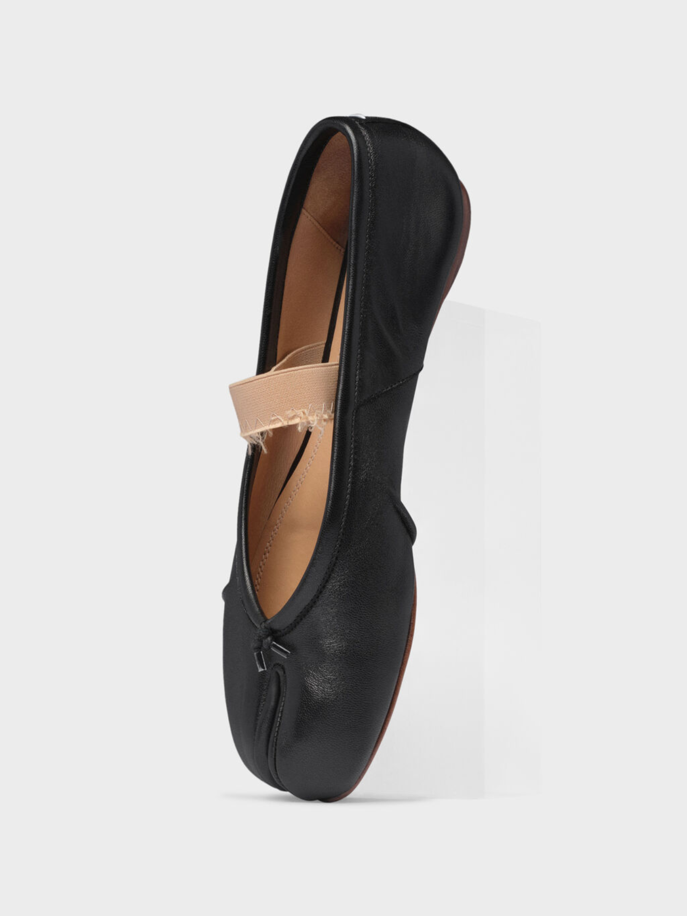 Maison Margiela-Tabi Elastic Band Flat - Black-Shoes-Boboli-Vancouver-Canada