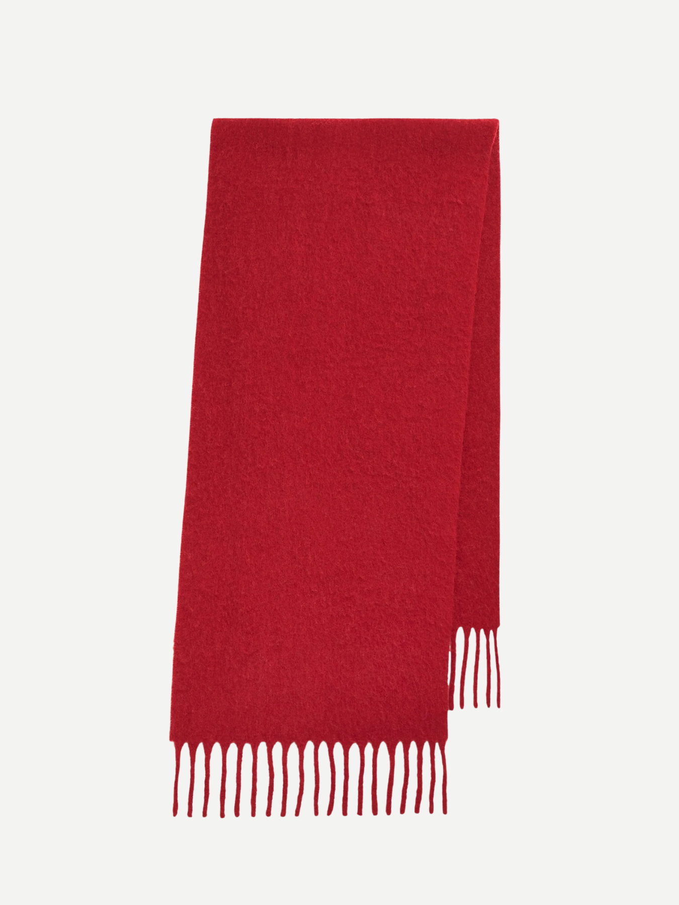Totême-Fuzzy Scarf - Red-Scarves-Boboli-Vancouver-Canada