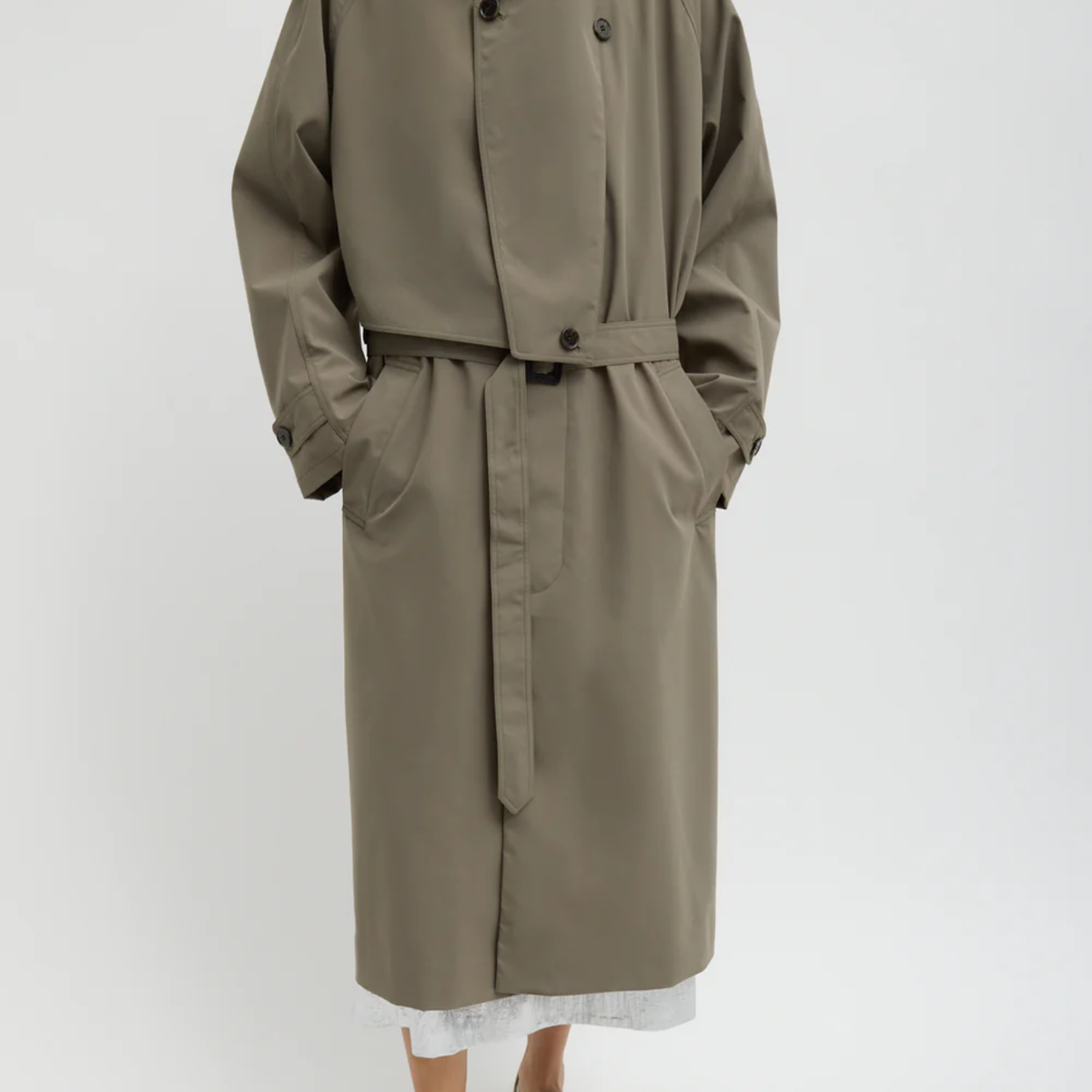 Tibi | Double Collar Frank Trench | Boboli, Vancouver Canada