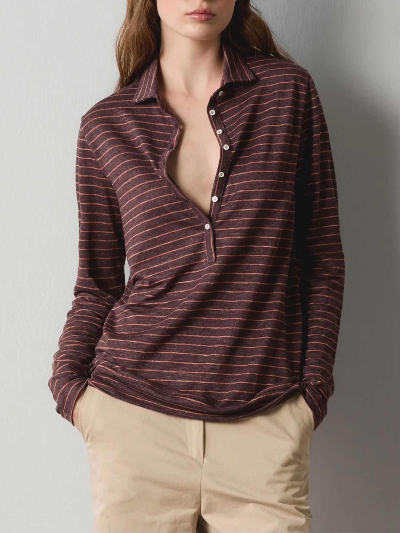 Massimo Alba-Creta Polo Shirt - Winter Bloom-Shirts-Boboli-Vancouver-Canada