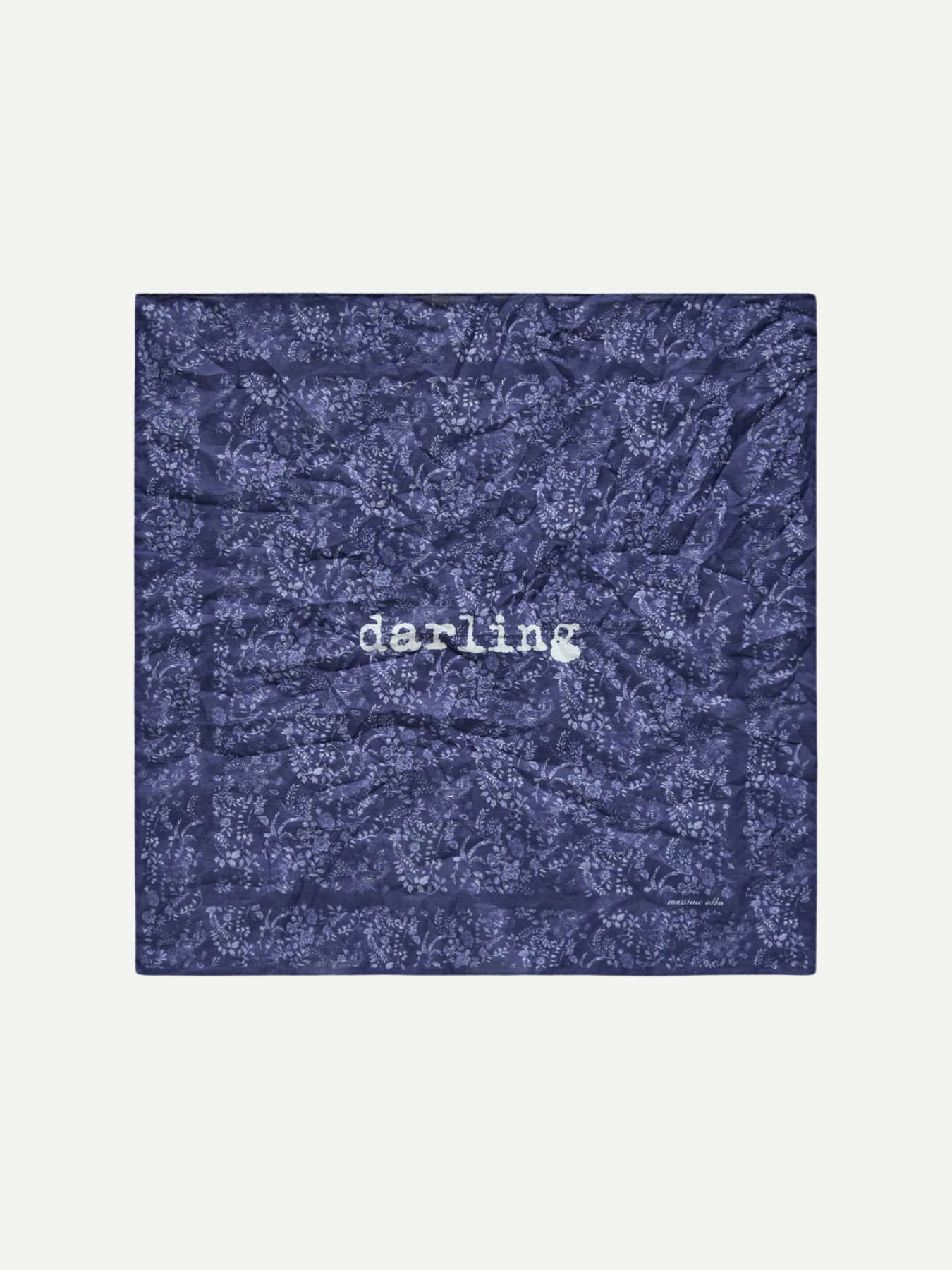 Massimo Alba-"Darling" Hanky - Midnight-Accessories-Boboli-Vancouver-Canada