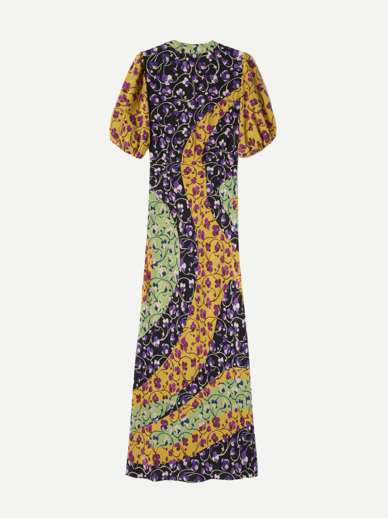 La DoubleJ-Marlene Dress Placee - Honeysuckle Tricolor-Dresses-Boboli-Vancouver-Canada