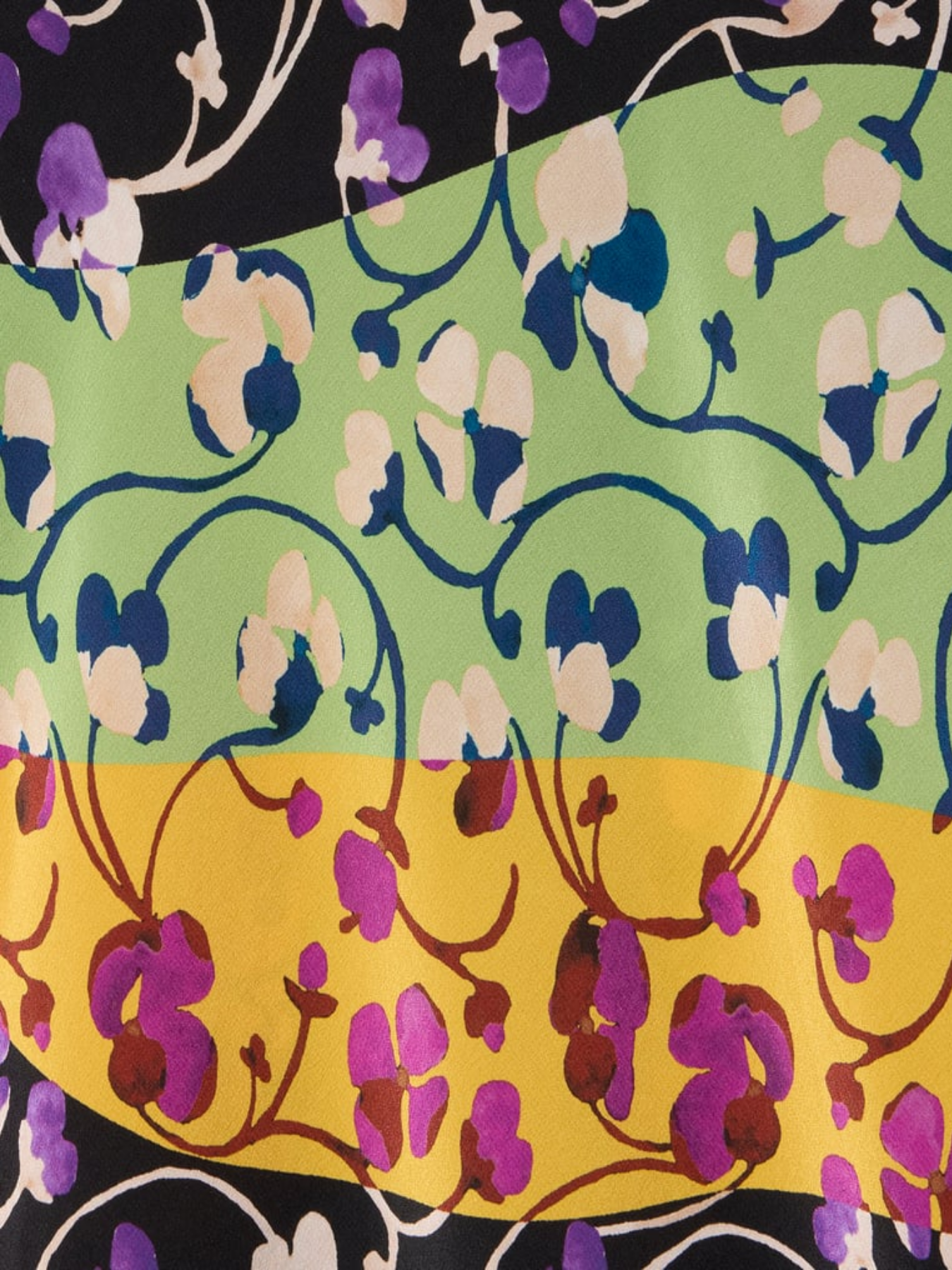 La DoubleJ-Marlene Dress Placee - Honeysuckle Tricolor-Dresses-Boboli-Vancouver-Canada