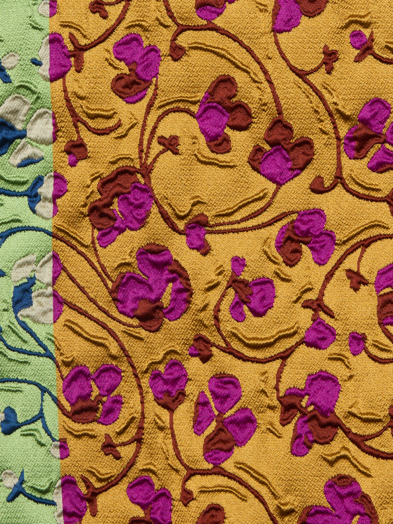 La DoubleJ-La Scala Tee w/Feathers - Honeysuckle Tricolor-Shirts-Boboli-Vancouver-Canada