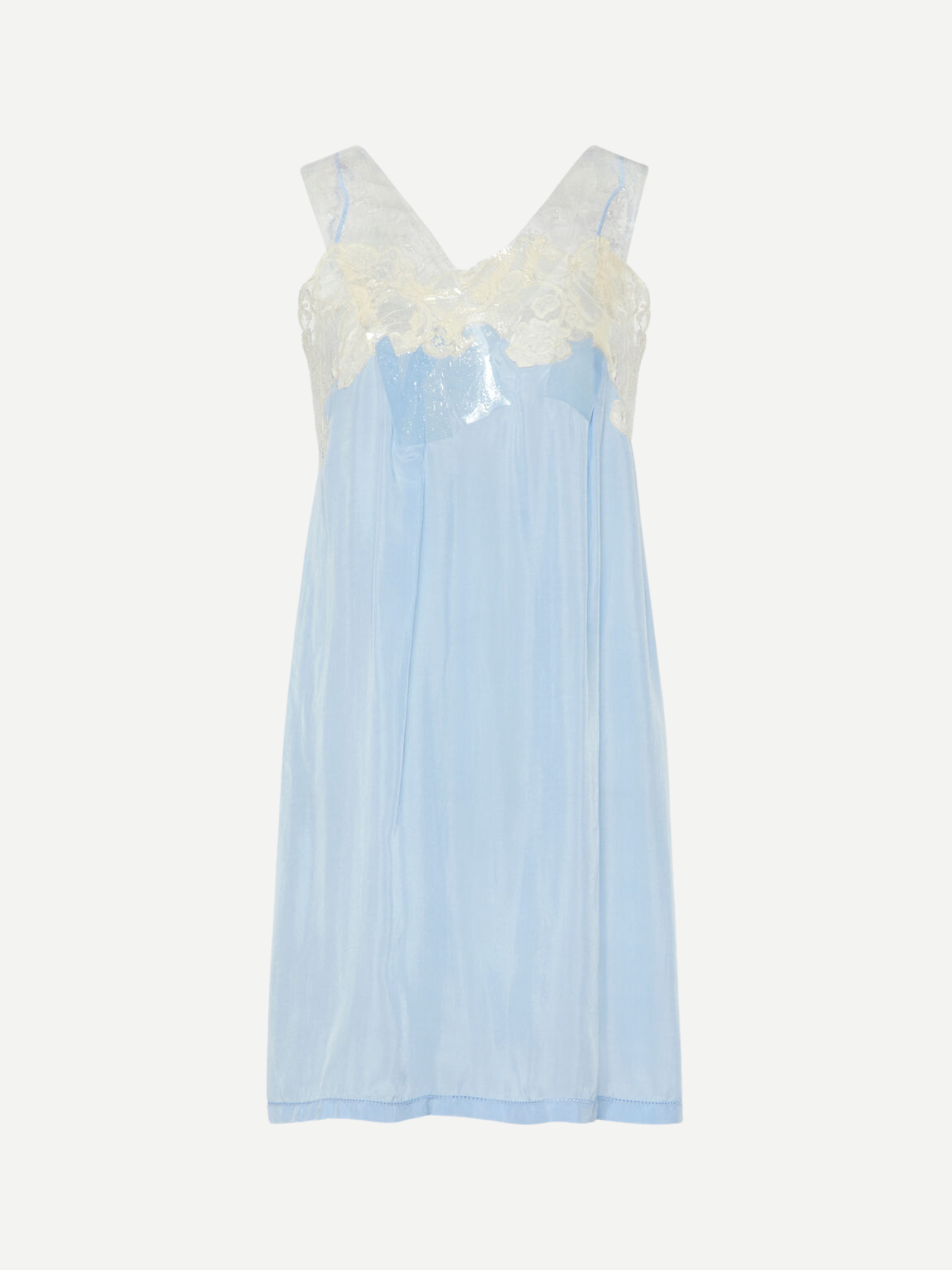 Maison Margiela-Taped Slip Dress - Blue-Dresses-Boboli-Vancouver-Canada