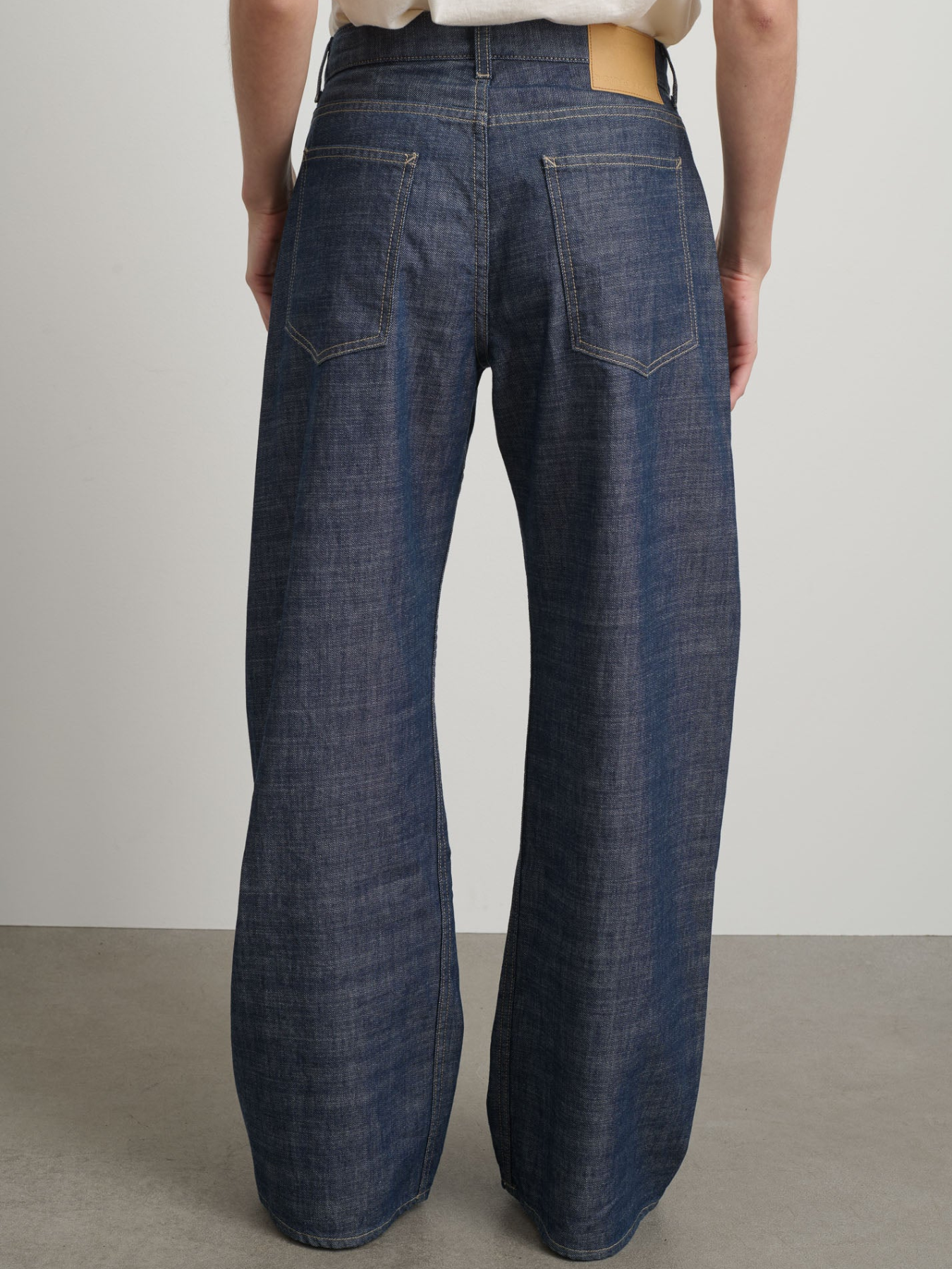 B Sides-Floppy Jean - Indigo Rinse-Pants-Boboli-Vancouver-Canada