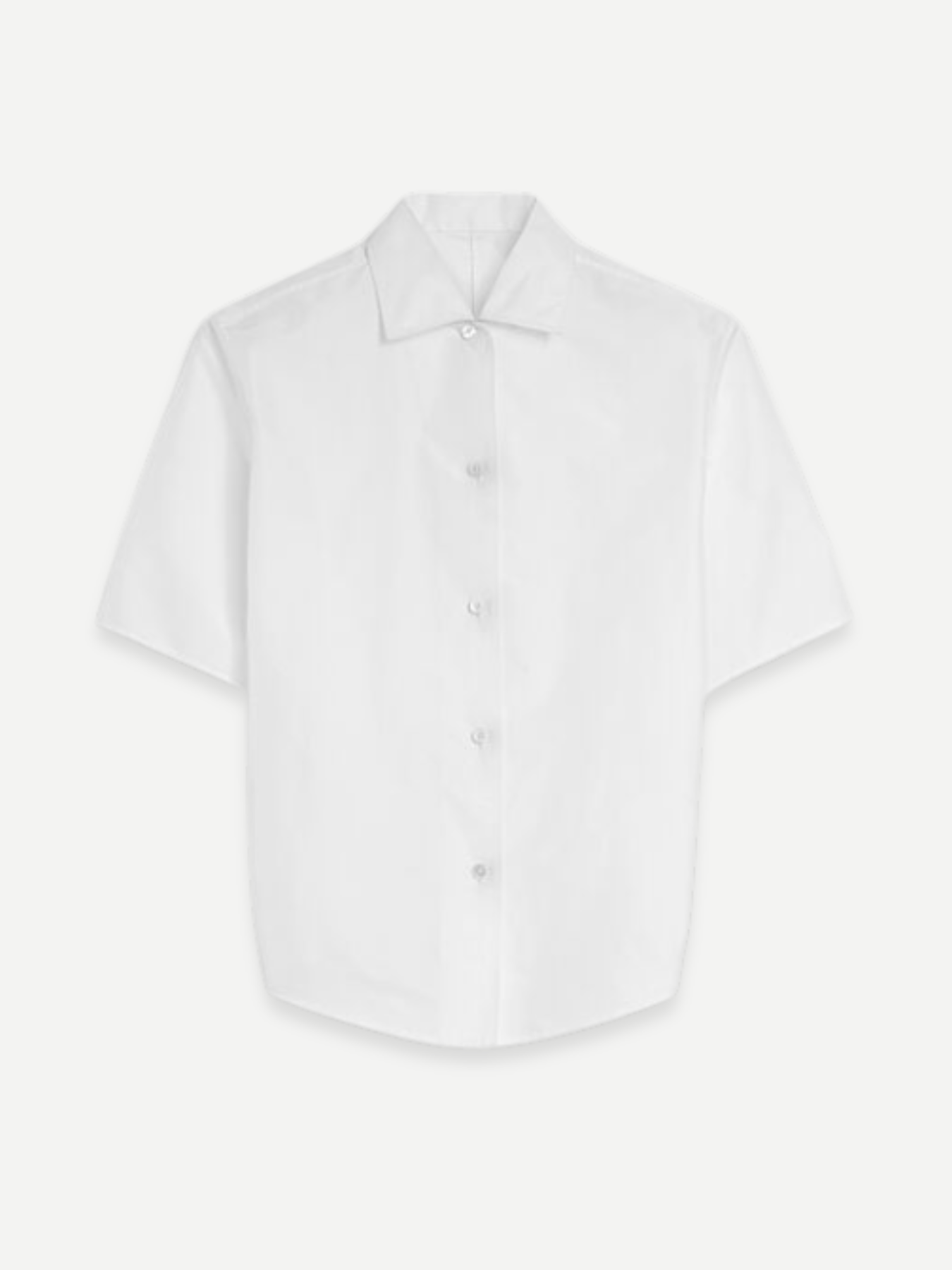 Technical Crispy Fille Shirt - Optic White