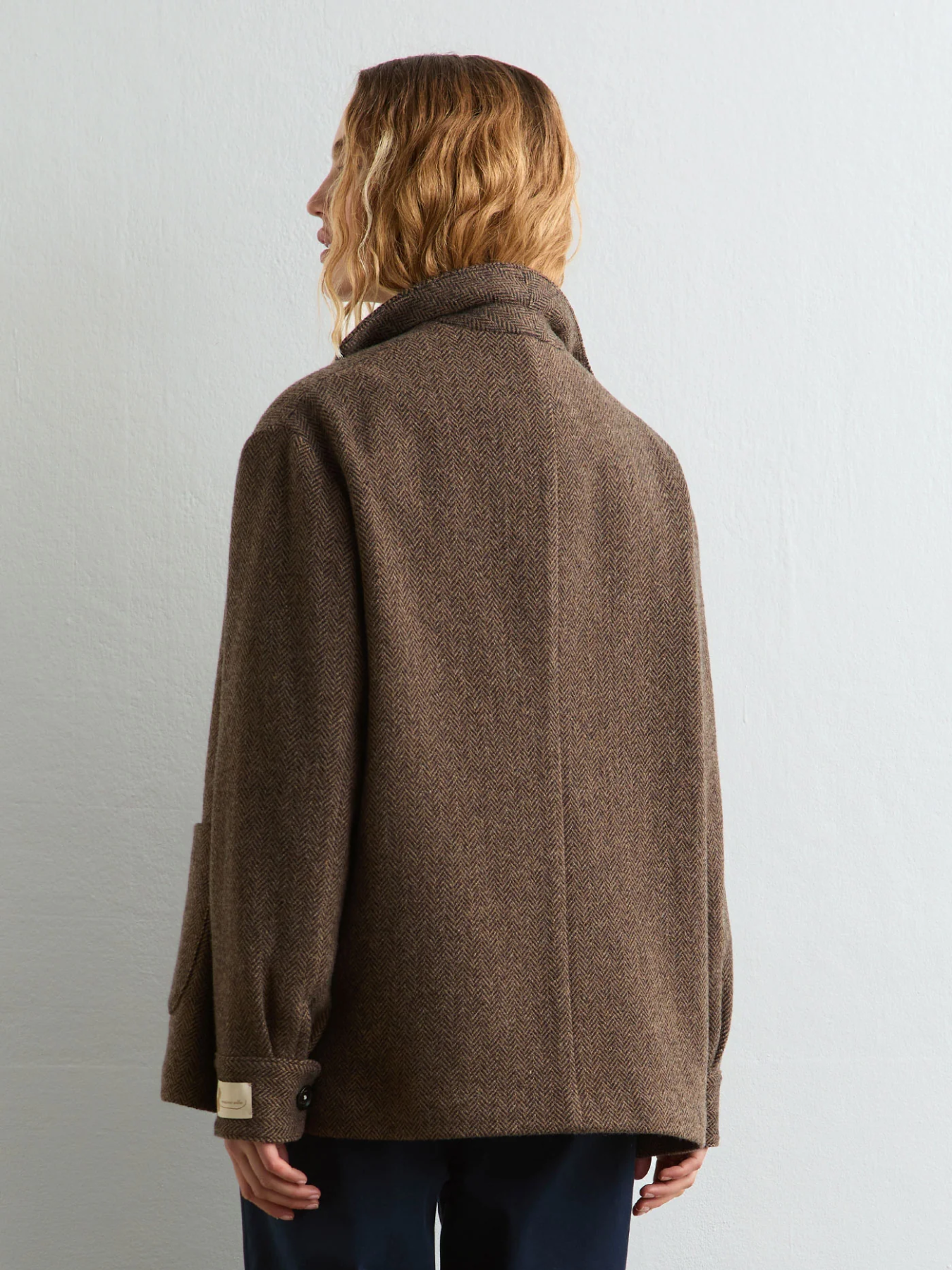 Massimo Alba-Milly Caban Coat - Brown-Coats-Boboli-Vancouver-Canada