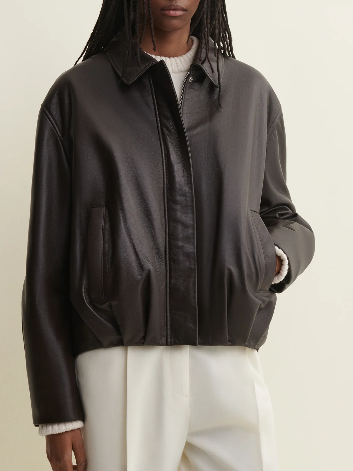 Arma-Melis Lamb Butter - Coffee Bean-Jackets-Boboli-Vancouver-Canada