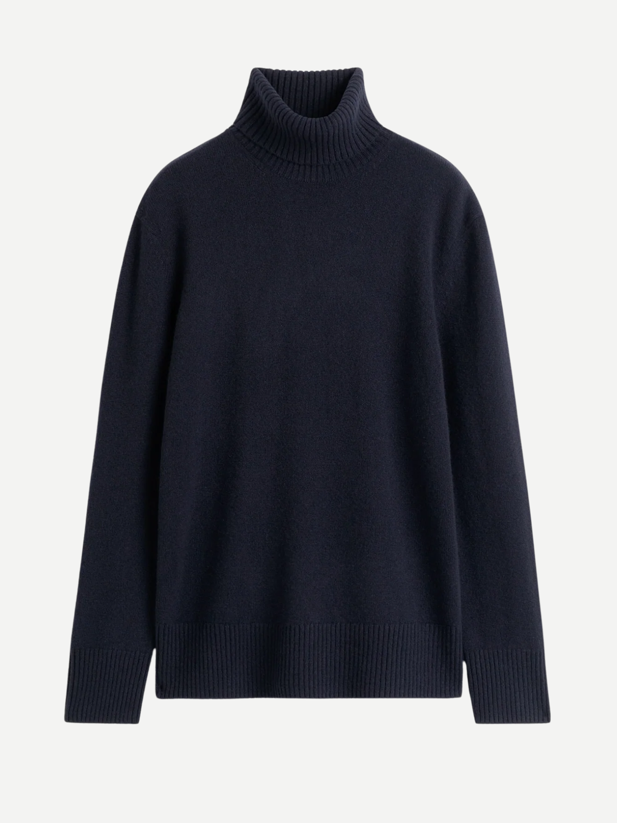 Toteme-Cashmere Turtleneck - Navy-Sweaters-Boboli-Vancouver-Canada