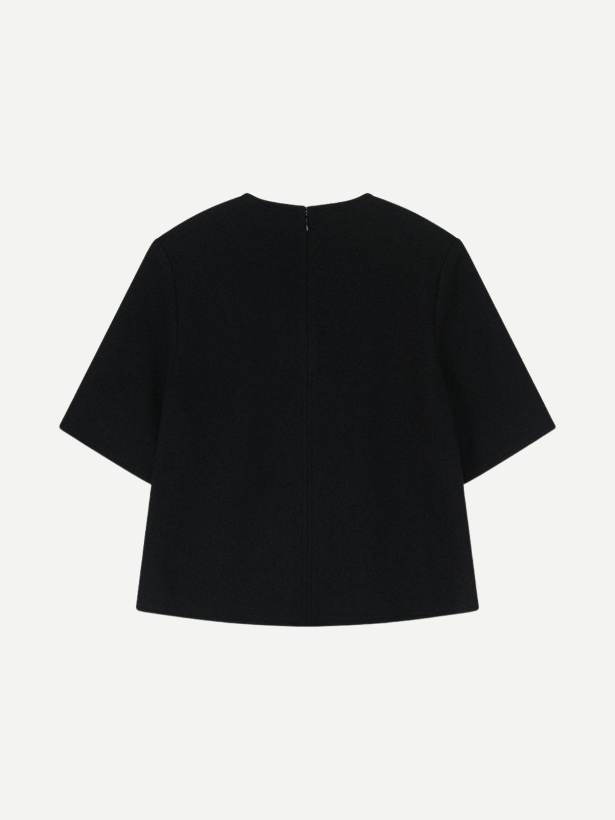 Vis A Vis-Wool Top - Black-Tops-Boboli-Vancouver-Canada