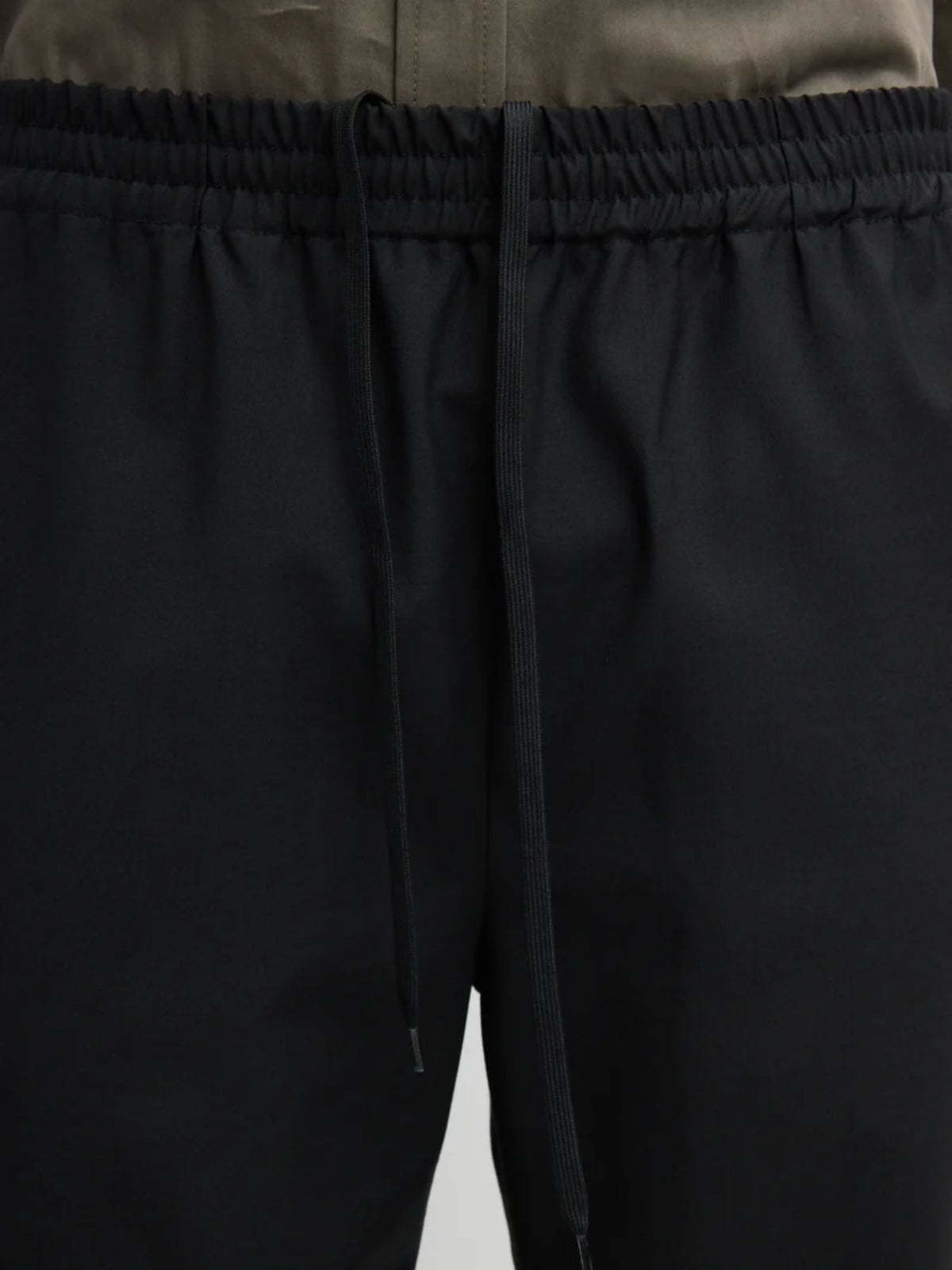 Tibi-Tropical Wool Charles Trouser - Black-Pants-Boboli-Vancouver-Canada