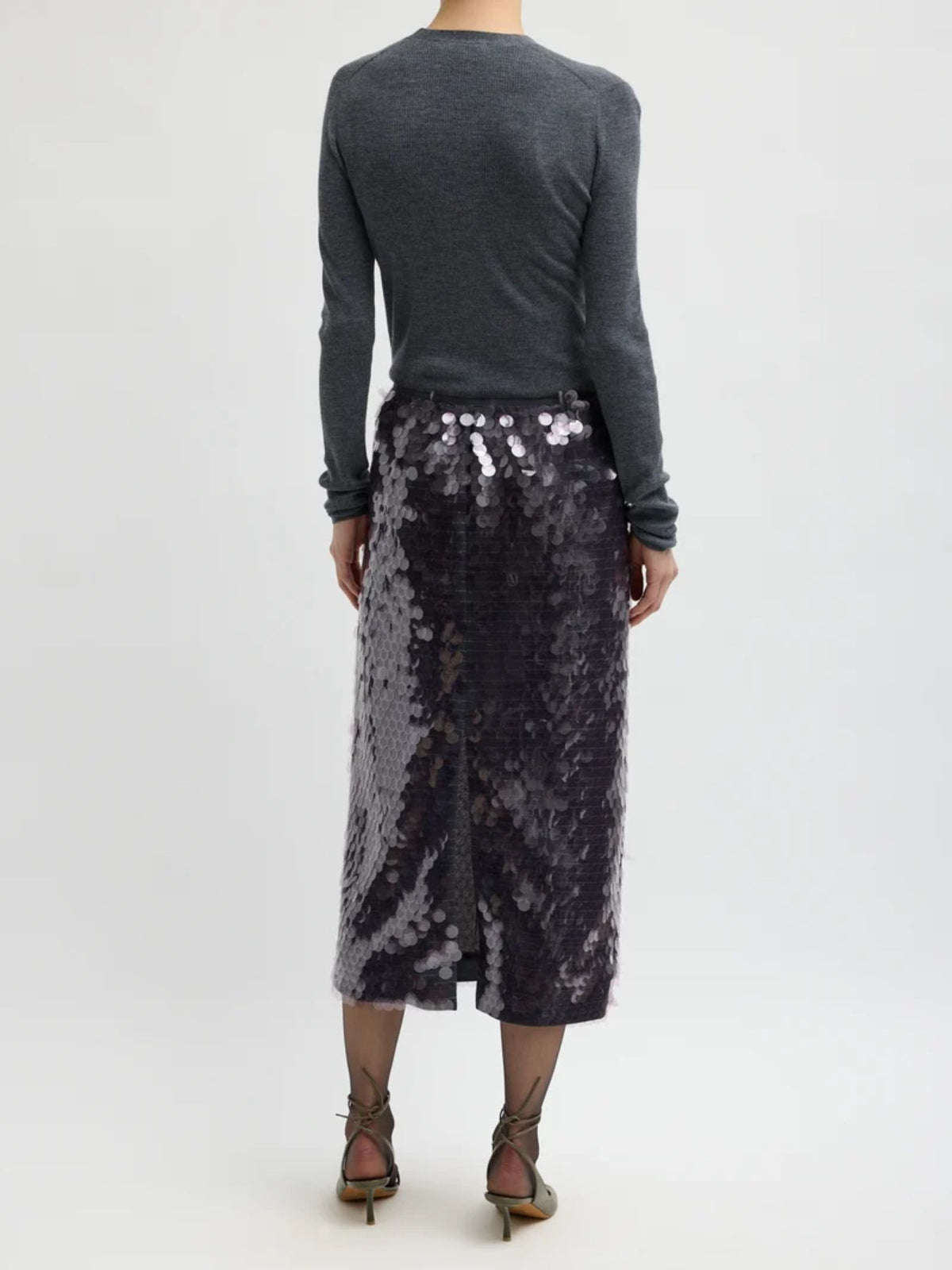 Tibi-Pastille Slip Skirt-Lavender Grey-Skirts-Boboli-Vancouver-Canada