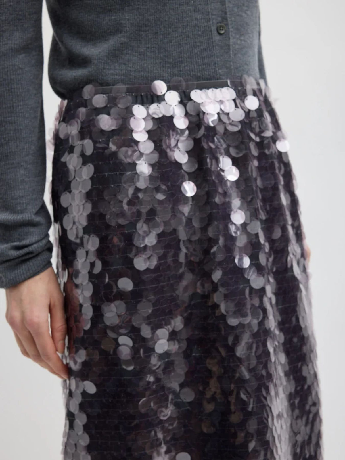 Tibi-Pastille Slip Skirt-Lavender Grey-Skirts-Boboli-Vancouver-Canada