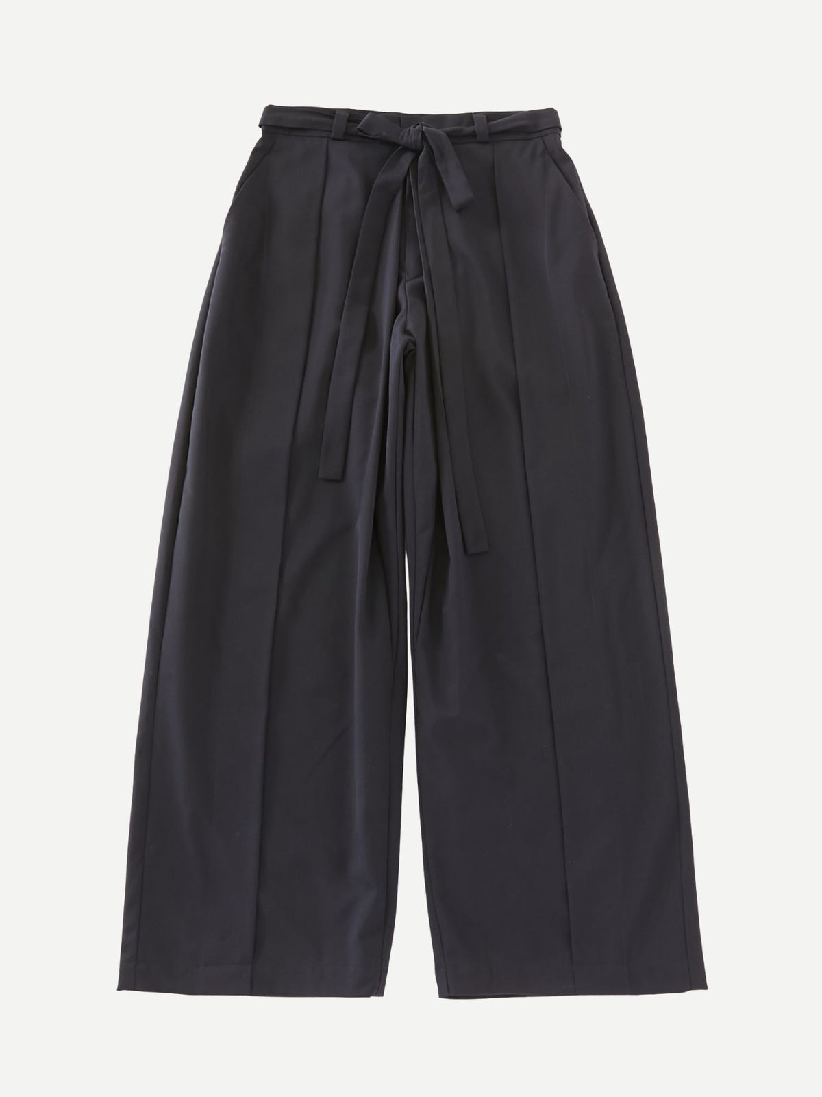 Blue Blue Japan-Unisex Woven Strech Dry Twill -Hakama- Pants-Dark Navy-Pants-Boboli-Vancouver-Canada