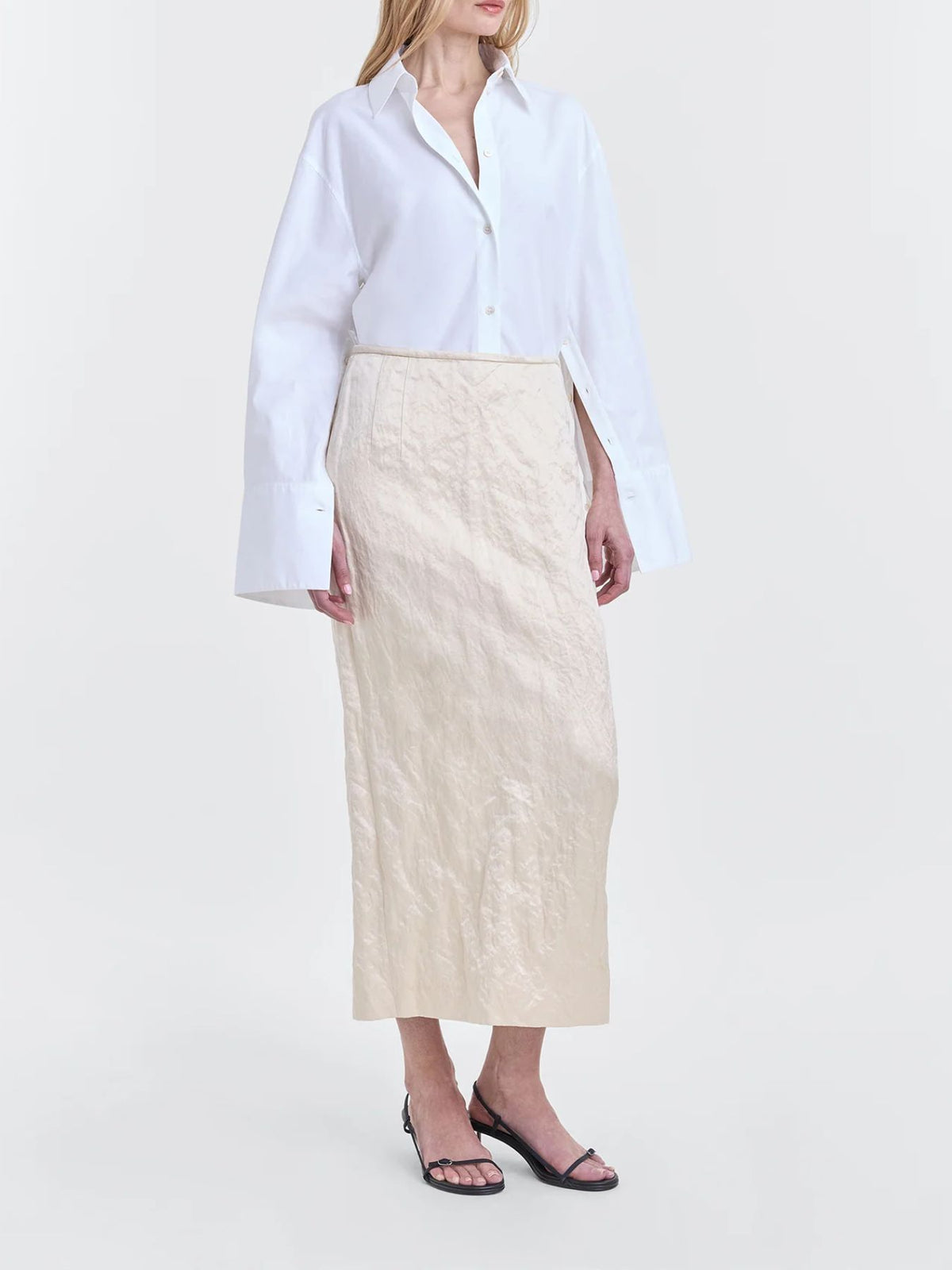 FFORME-Mena Straight Skirt-Calico-Skirts-Boboli-Vancouver-Canada