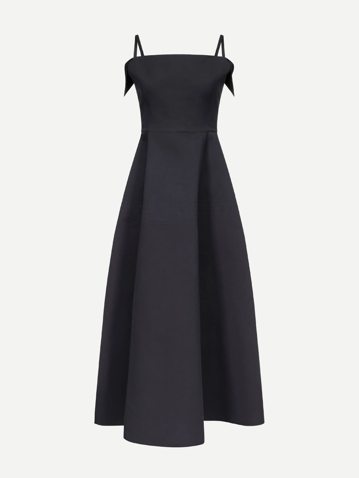 FFORME-Neneh Flared Bustier Dress-Black-Dresses-Boboli-Vancouver-Canada